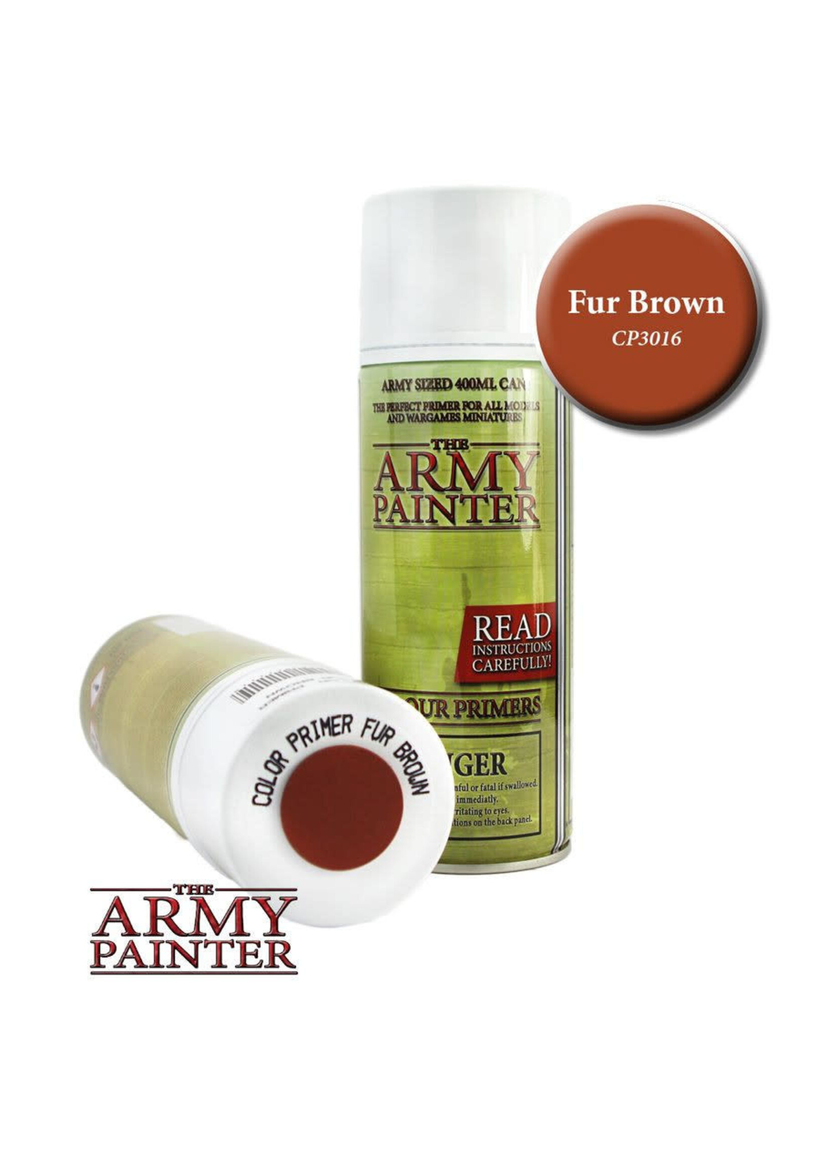 The Army Painter Colour Primer: Fur Brown 