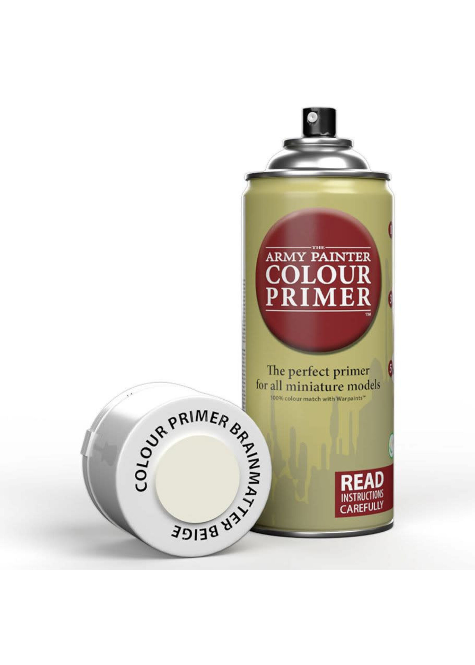 The Army Painter Colour Primer: Brainmatter Beige 