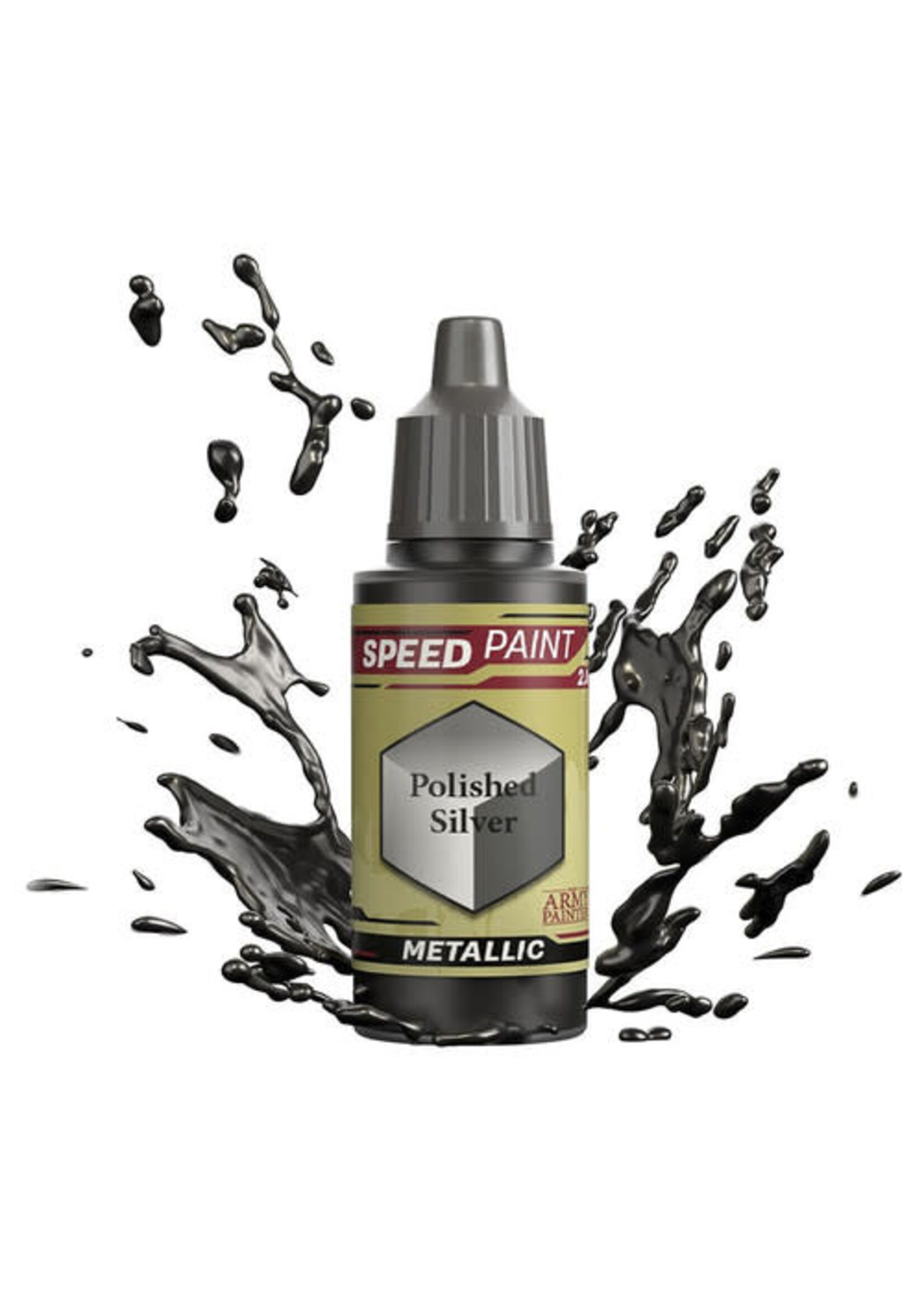The Army Painter Speedpaint: Polished Silver 18ml
