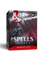 Wizards of the Coast D&D Reference Cards - Spells Level 2-3 [Early In-Store Release]