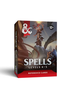Wizards of the Coast D&D Reference Cards - Spells Level 4-5 [Early In-Store Release]