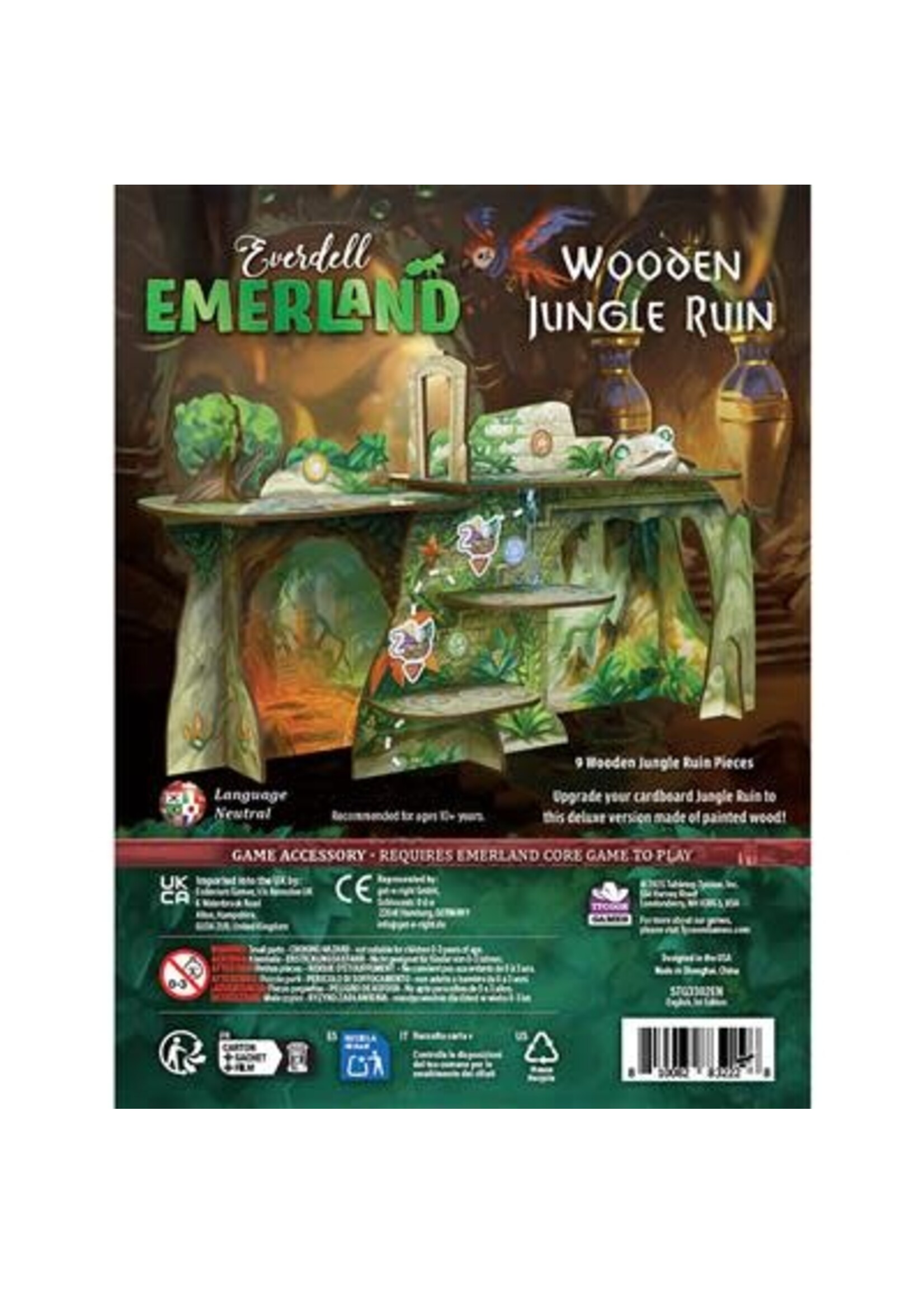 Tabletop Tycoon Everdell Emerland Wooden Ruins