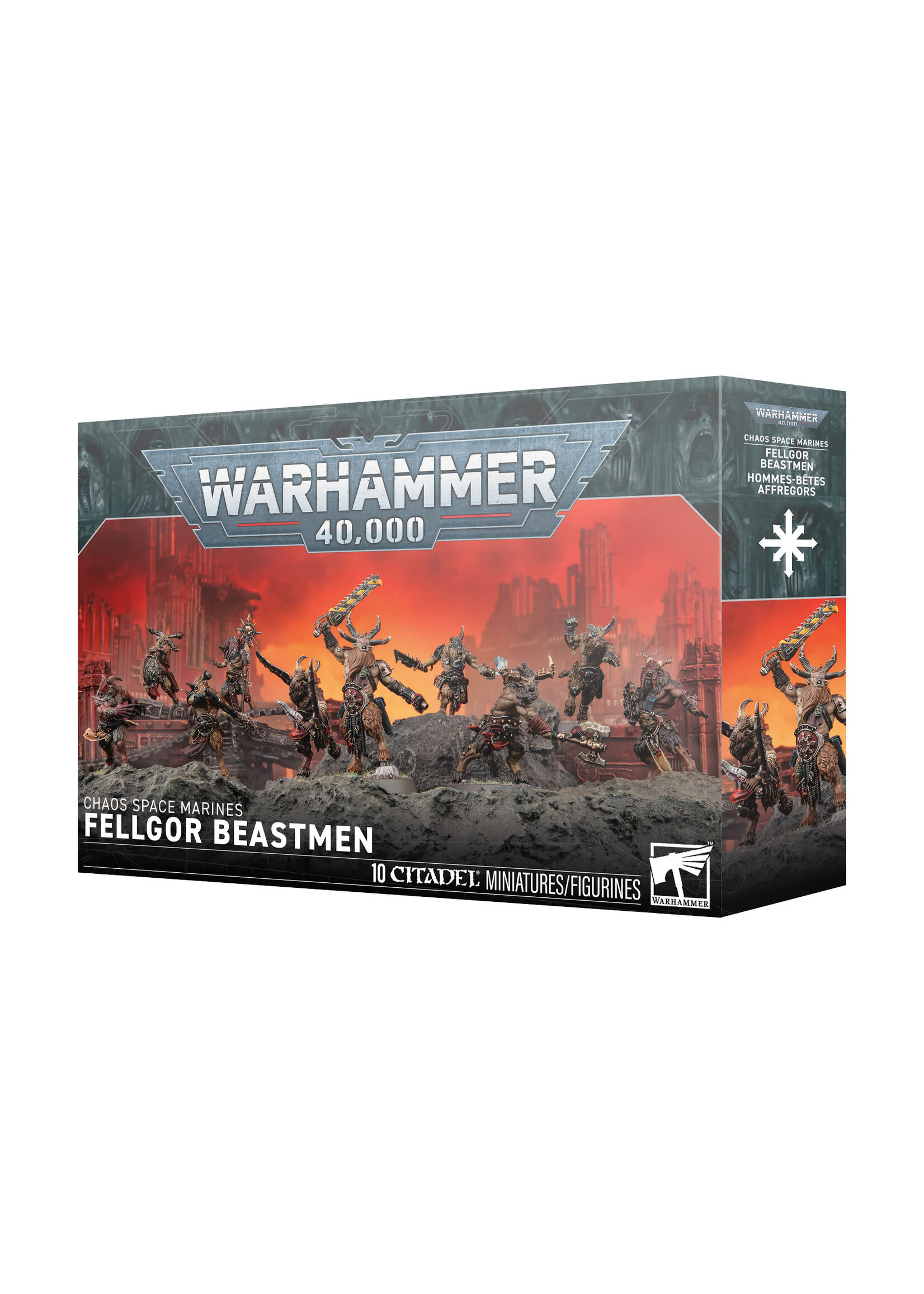 Games Workshop CHAOS SPACE MARINES: FELLGOR BEASTMEN