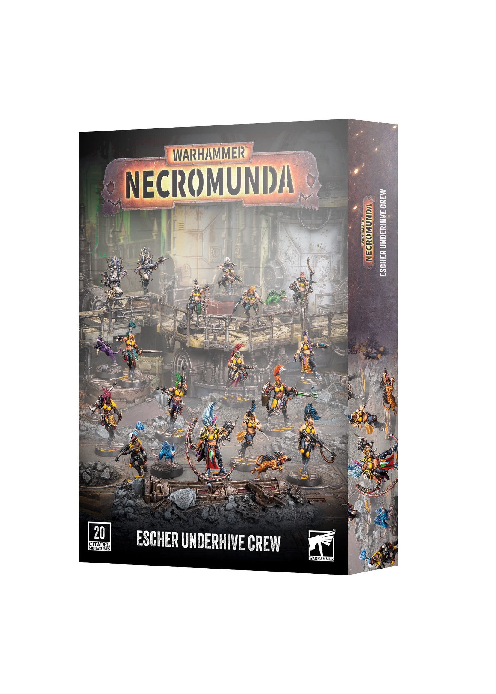 Games Workshop NECROMUNDA: ESCHER UNDERHIVE CREW