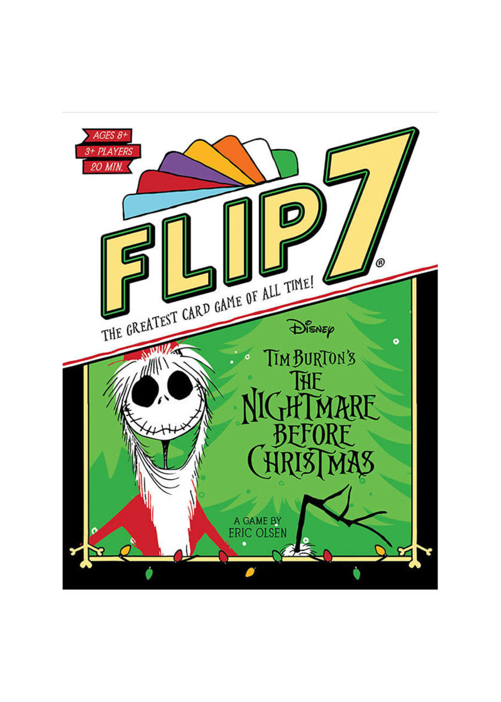 USAOPOLY Flip 7: Nightmare Before Christmas