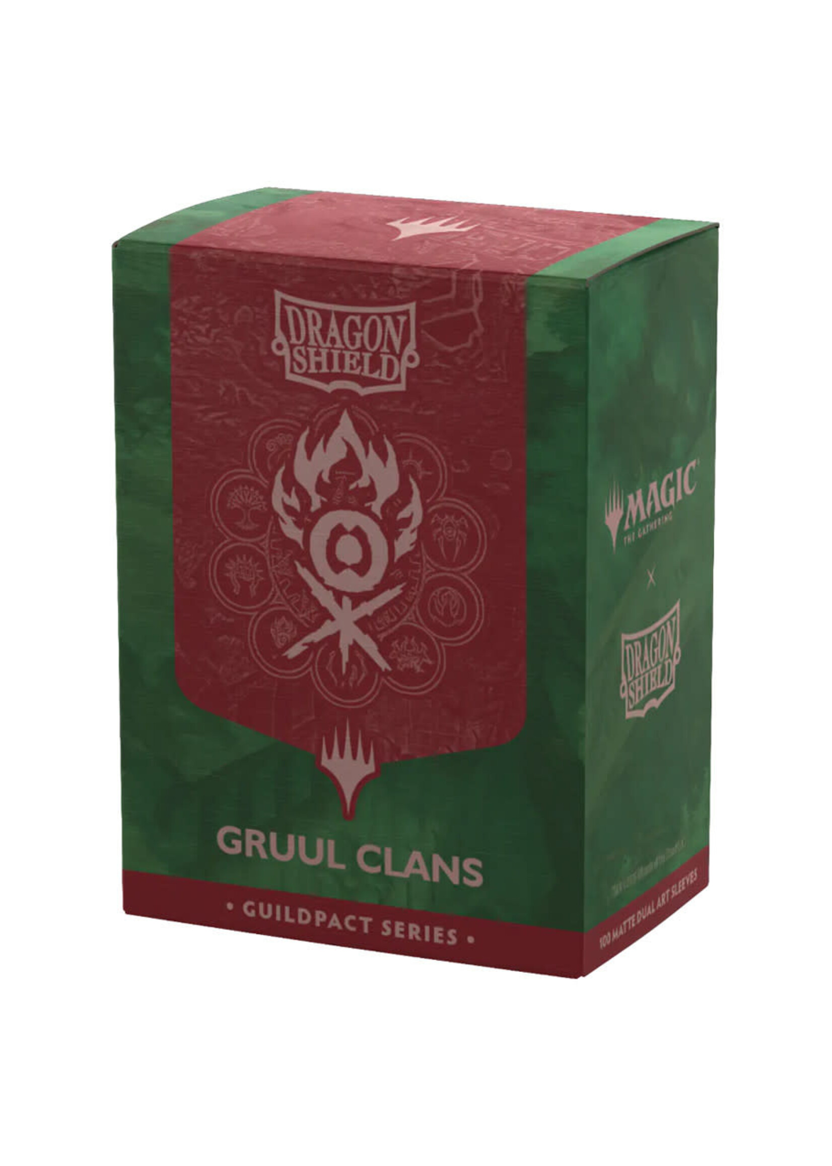 Arcane Tinmen Dragon Shield Sleeves: Art: Dual Matte: Magic the Gathering: Gruul Clans (100)