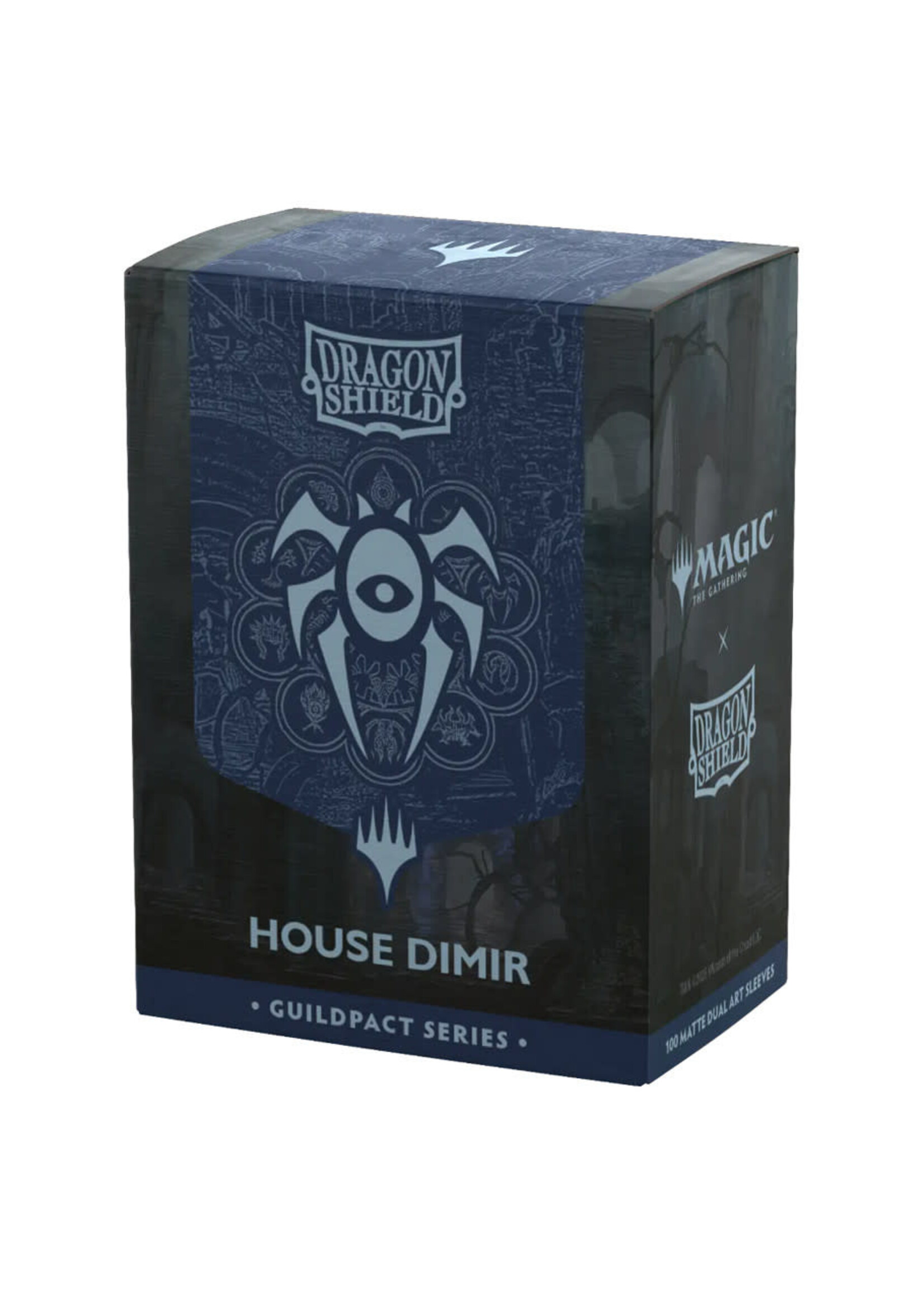 Arcane Tinmen Dragon Shield Sleeves: Art: Dual Matte: Magic the Gathering: House Dimir (100)
