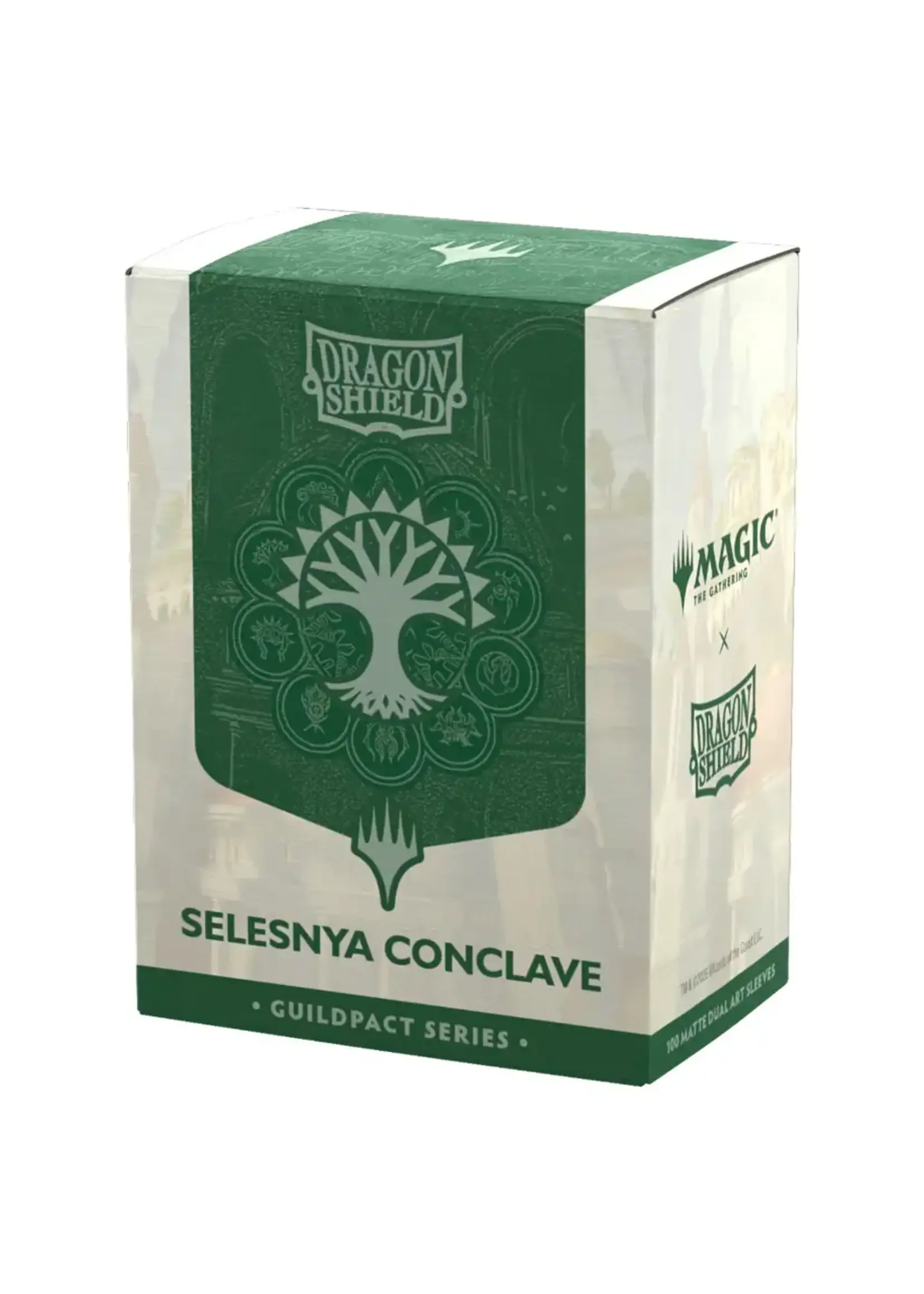 Arcane Tinmen Dragon Shield Sleeves: Art: Dual Matte: Magic the Gathering: Selesnya Conclave (100)