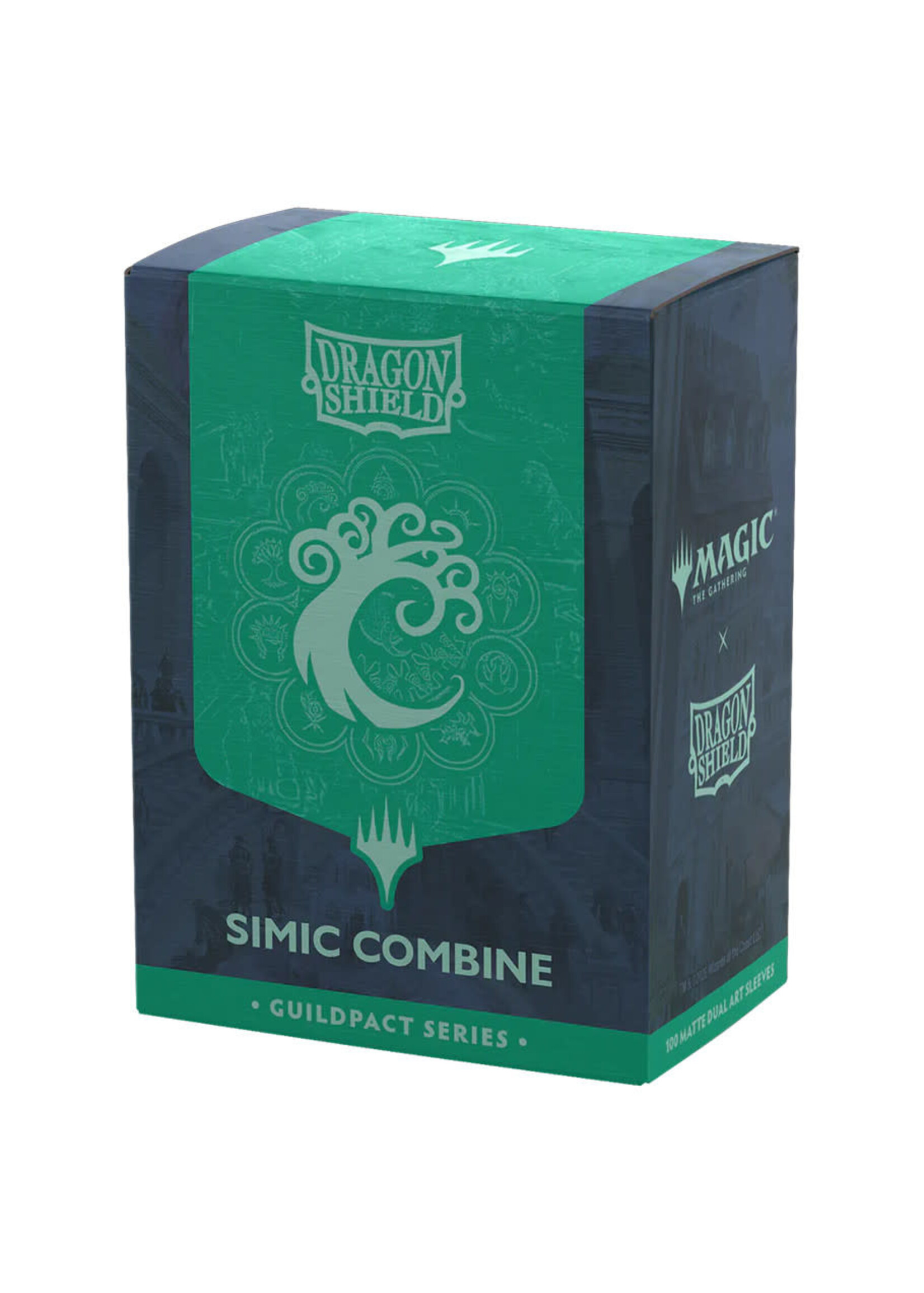 Arcane Tinmen Dragon Shield Sleeves: Art: Dual Matte: Magic the Gathering: Simic Combine (100)