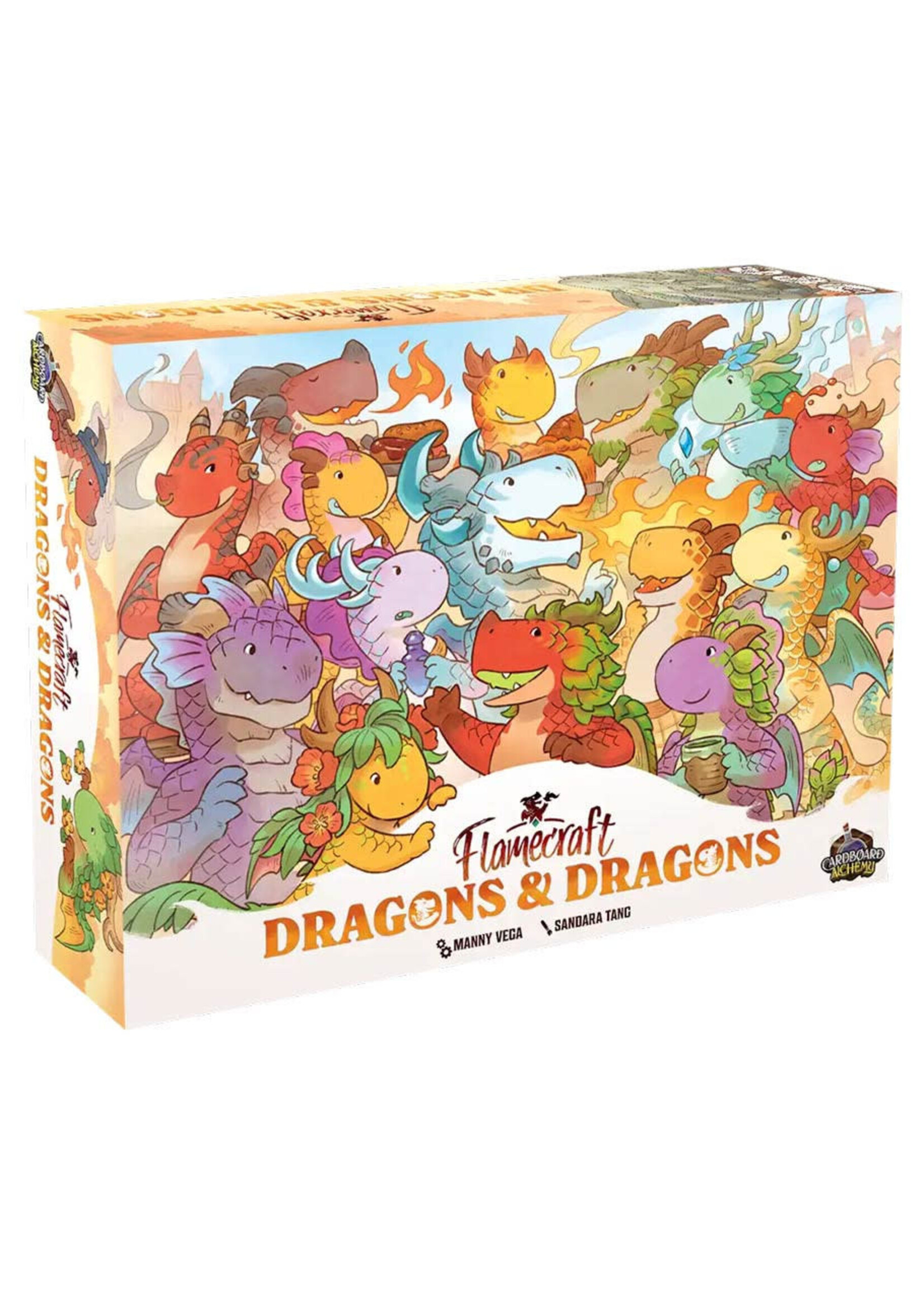 Cardboard Alchemy Flamecraft: Dragons & Dragons Expansion