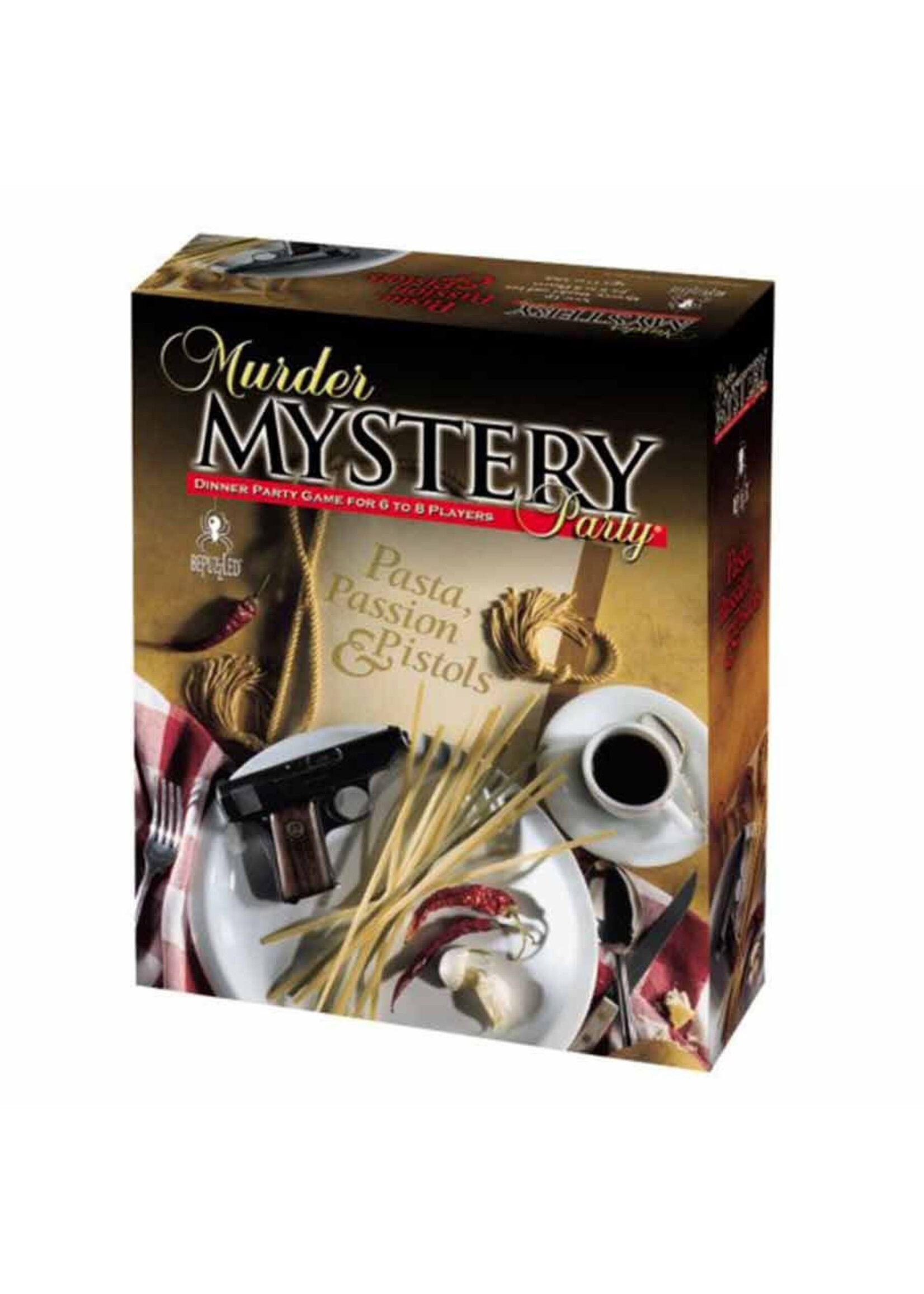 University Games Murder Mystery Party: Pasta, Passion, & Pistols