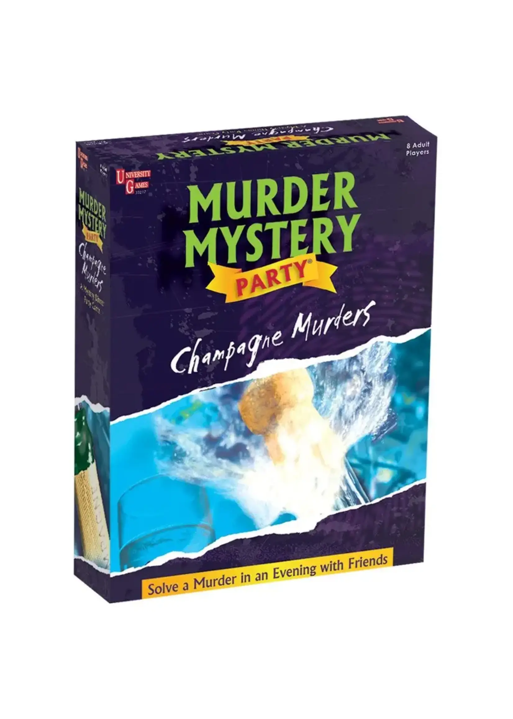 University Games Murder Mystery Party: The Champagne Murders