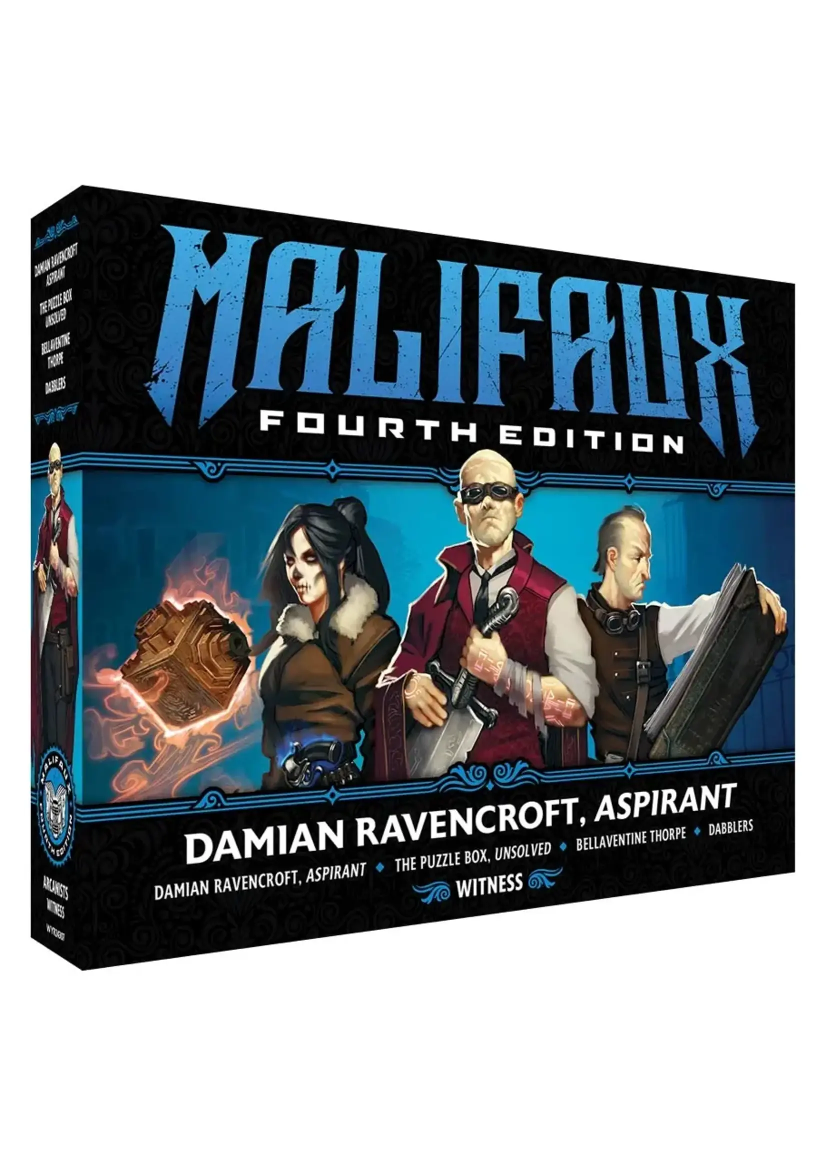 Wyrd Malifaux 4E: Arcanists - Damian Ravencroft, Aspirant