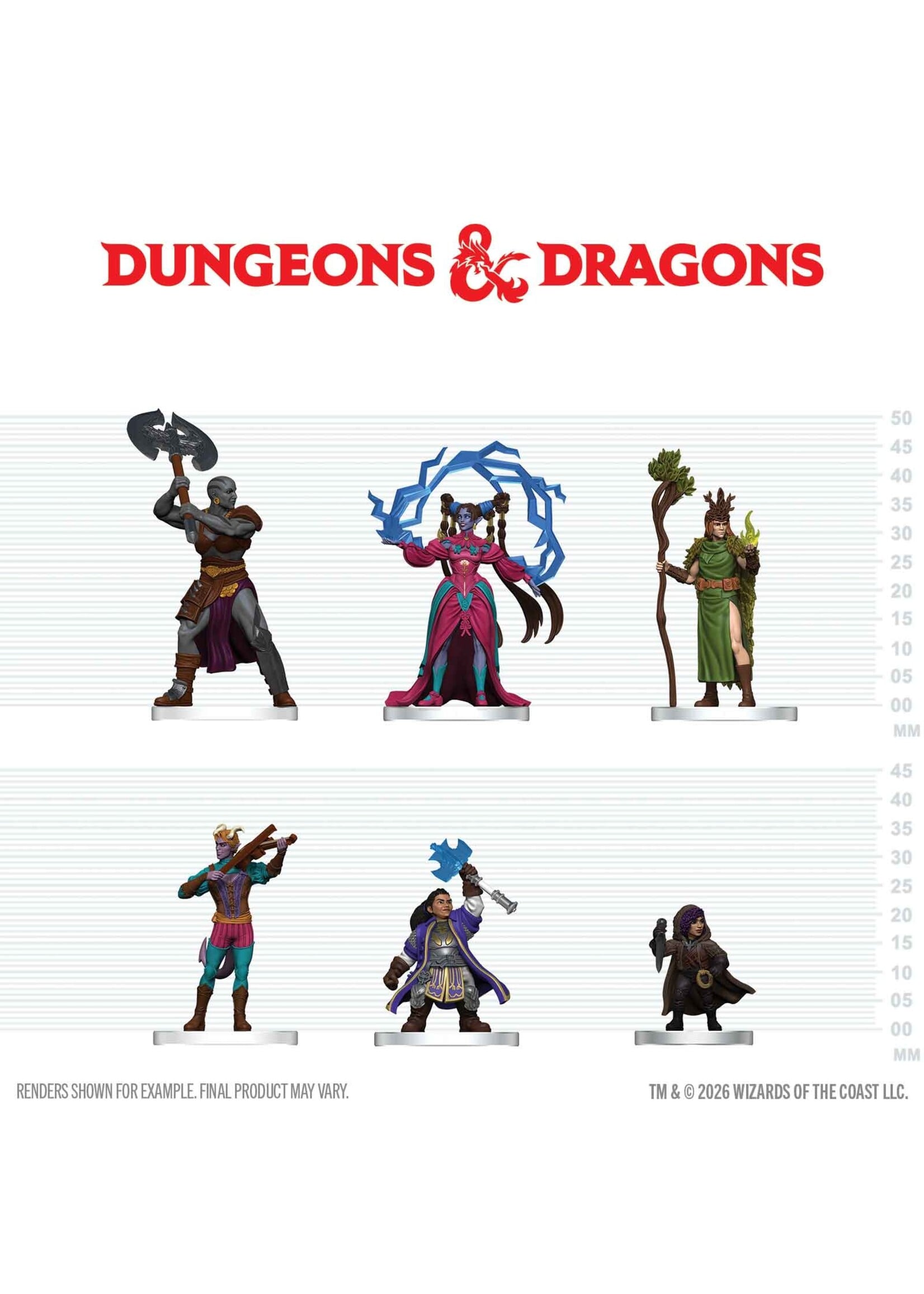 WizKids D&D Icons of the Realms W29 Player's Handbook - Spells n' Steel Starter