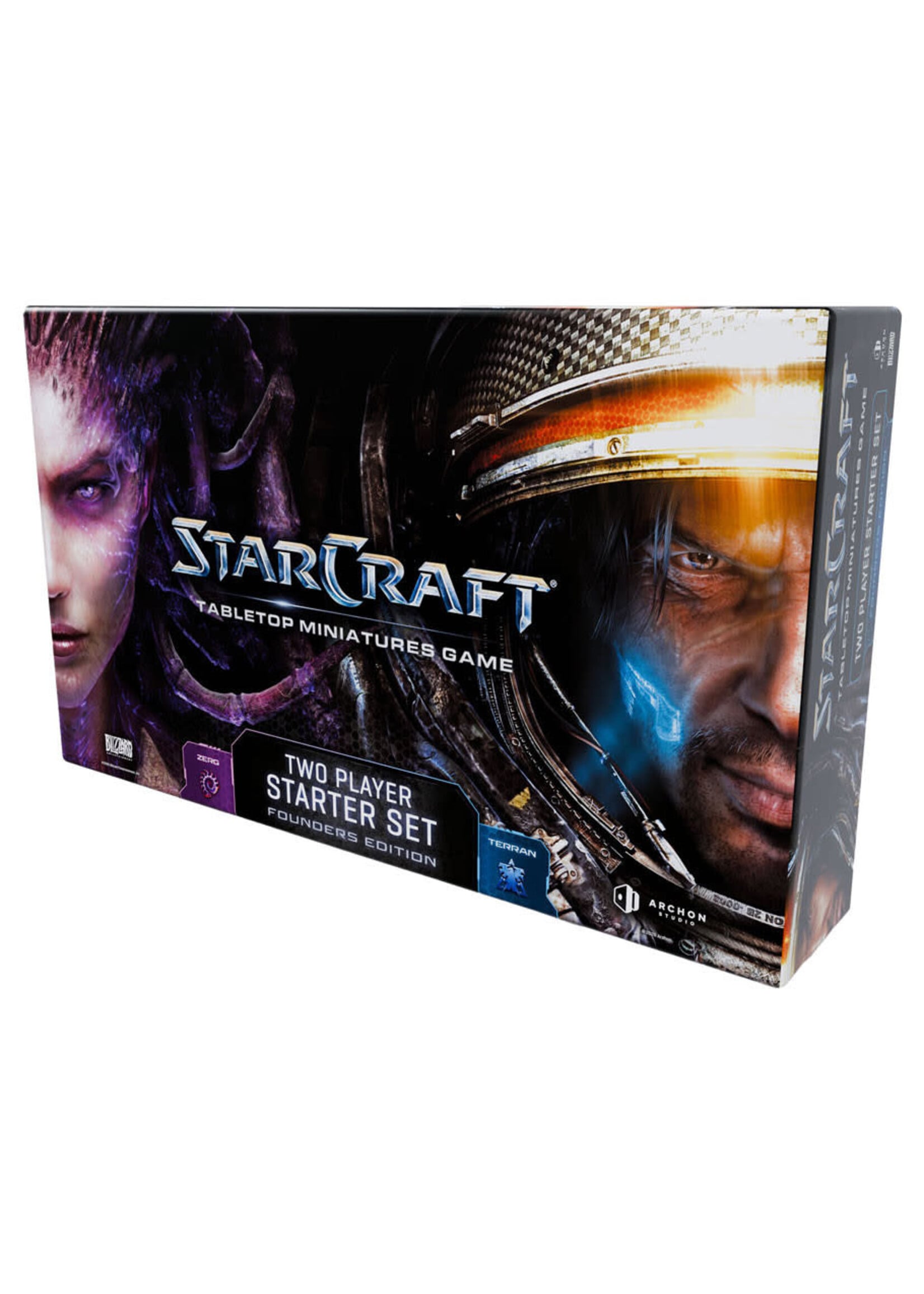 Archon Studio StarCraft: Tabletop Miniatures Game: 2 Player Starter Set: Founders Edition