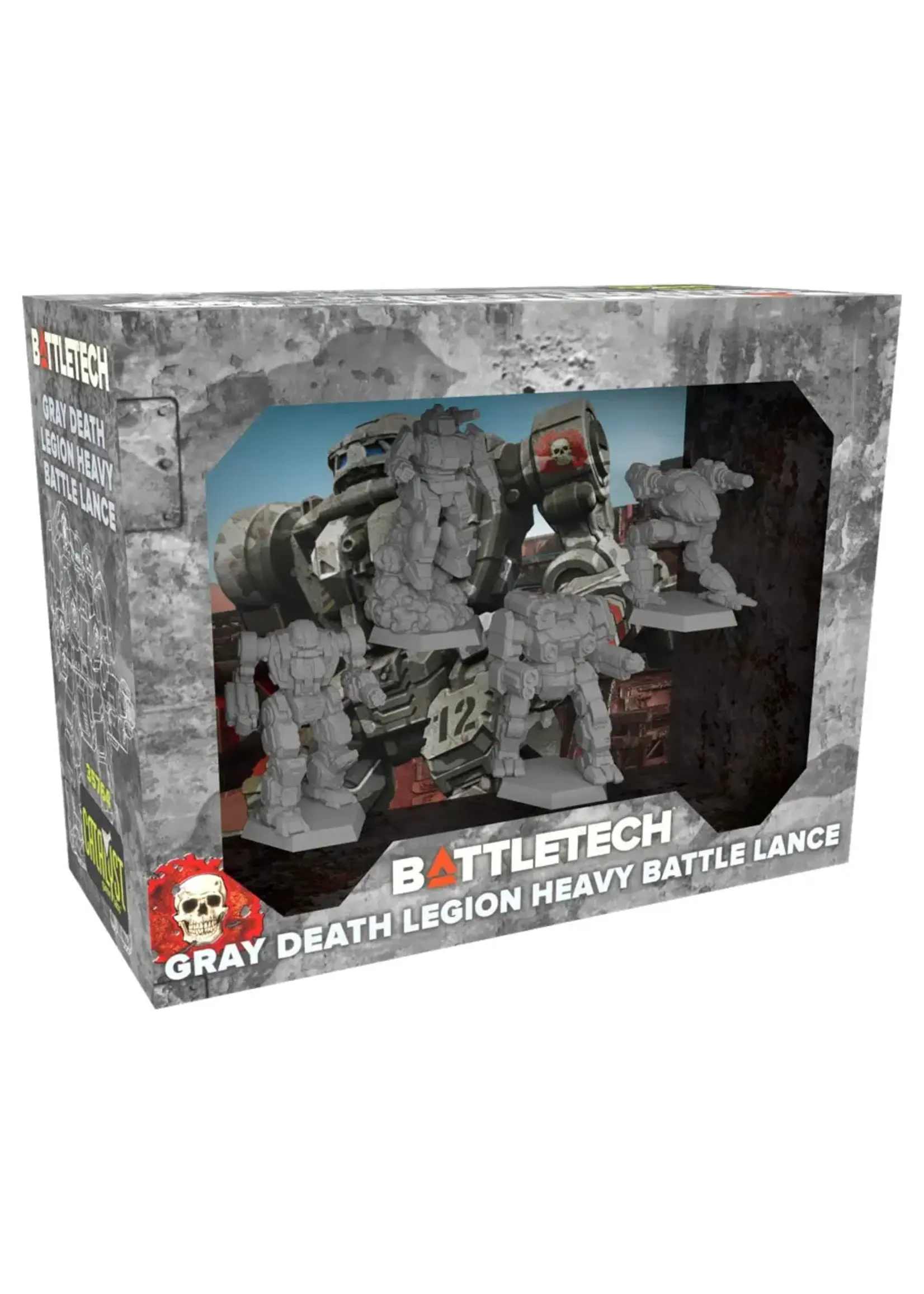 CATALYST GAME LABS BattleTech: Gray Death Legion Heavy Battle Lance