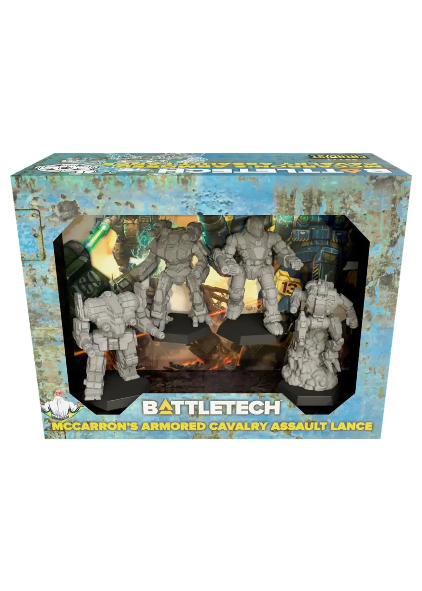 CATALYST GAME LABS BattleTech: McCarron's Cavalry Assault Lance Force Pack