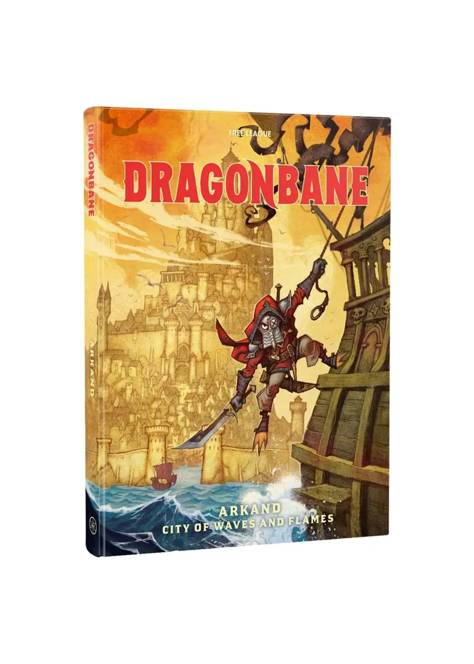 Free League Publishing Dragonbane: Arkland: City of Waves and Flames