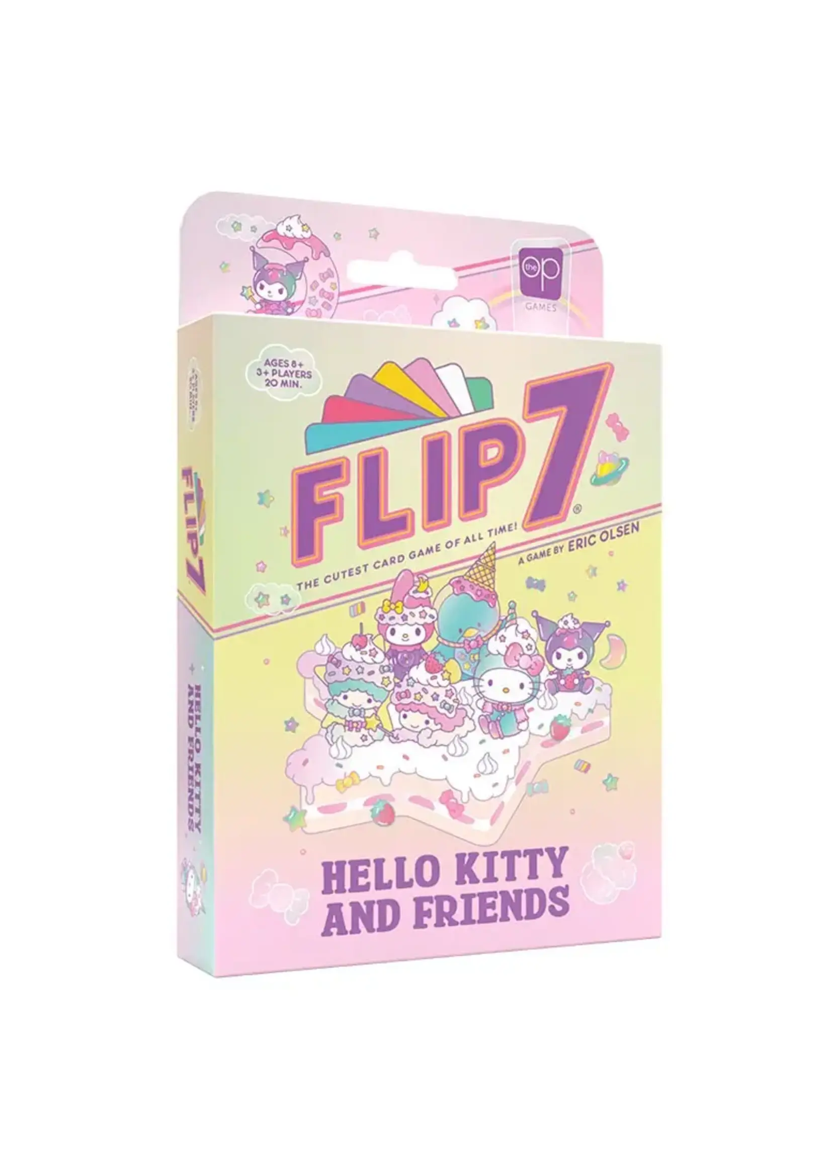 USAOPOLY Flip 7: Hello Kitty And Friends