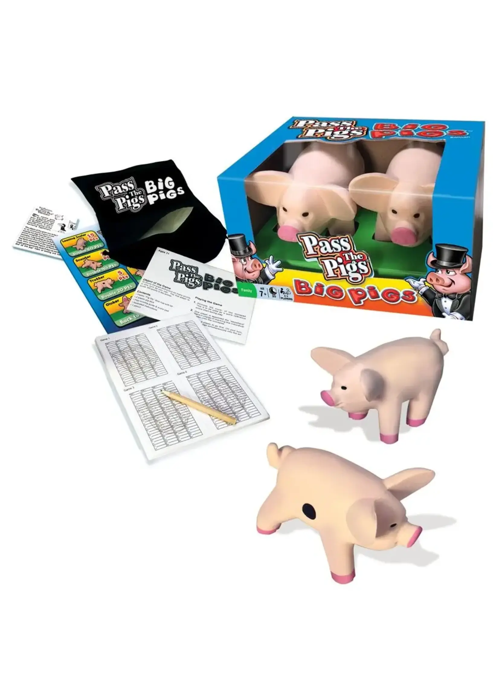 Winning Moves Games Pass the Pigs: Big Pigs