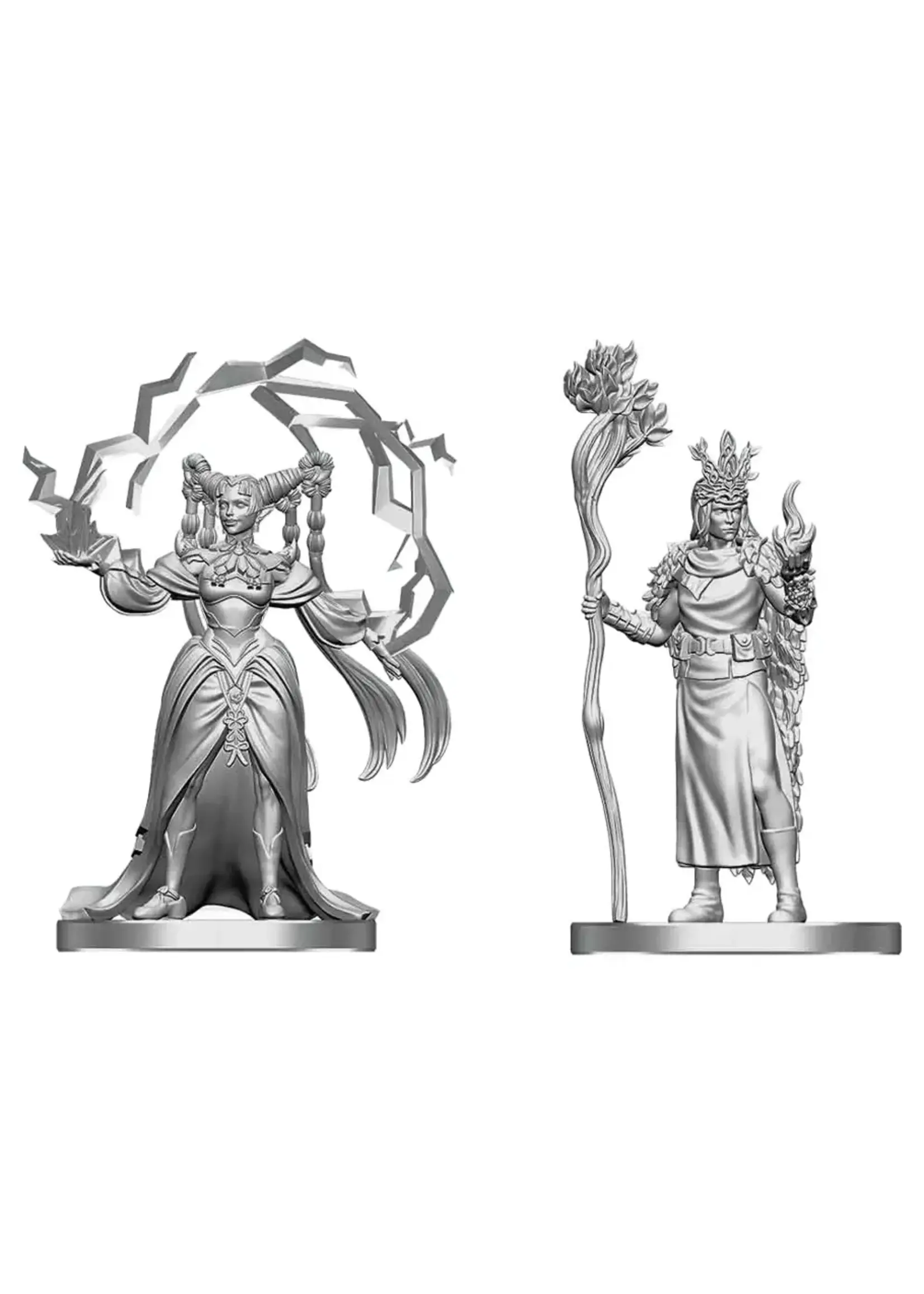 WizKids D&D Nolzur: Human Druid & Elf Sorcerer (W29)