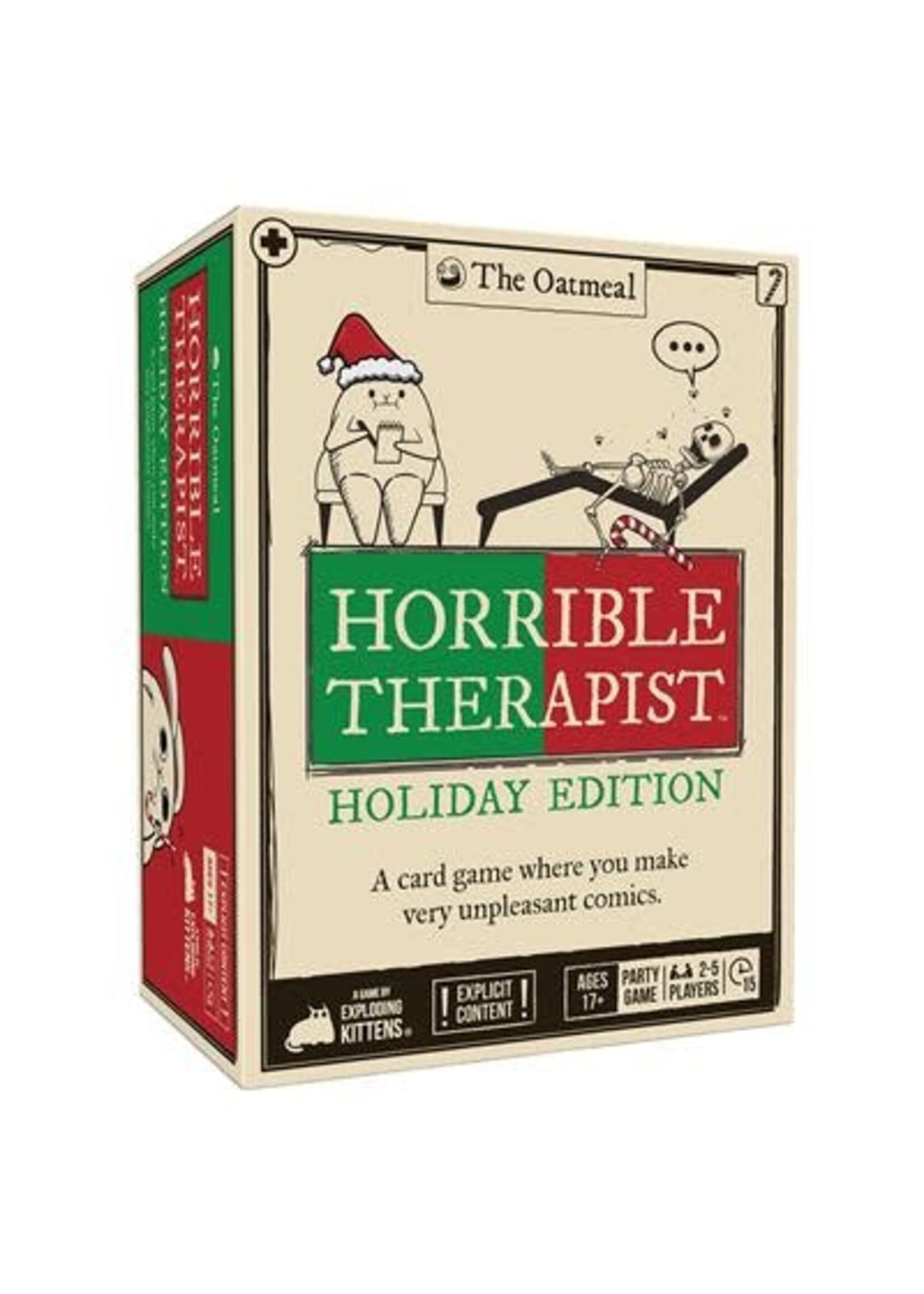 Exploding Kittens Horrible Therapist Holiday