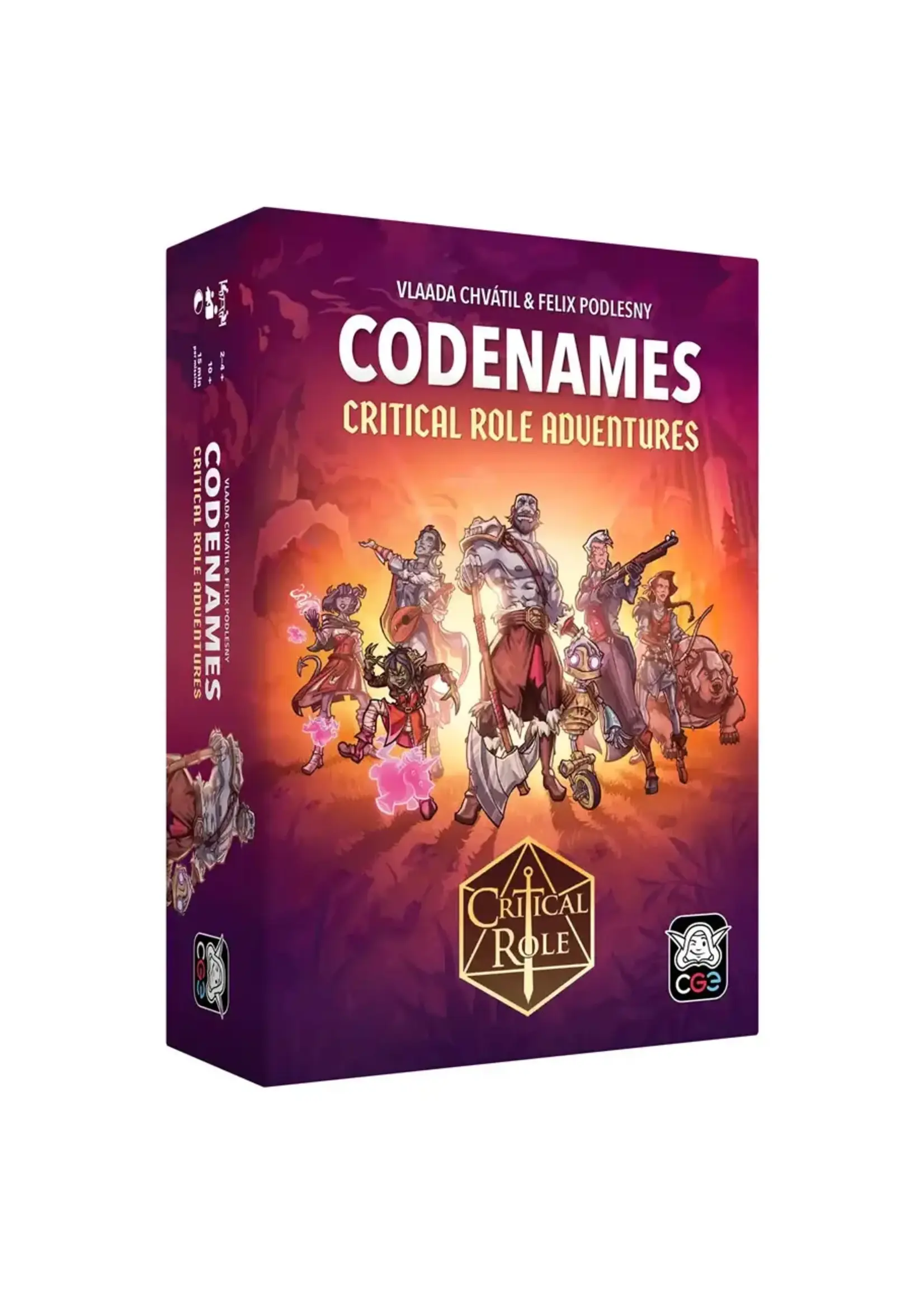 Czech Games Edition Codenames: Critical Role Adventures