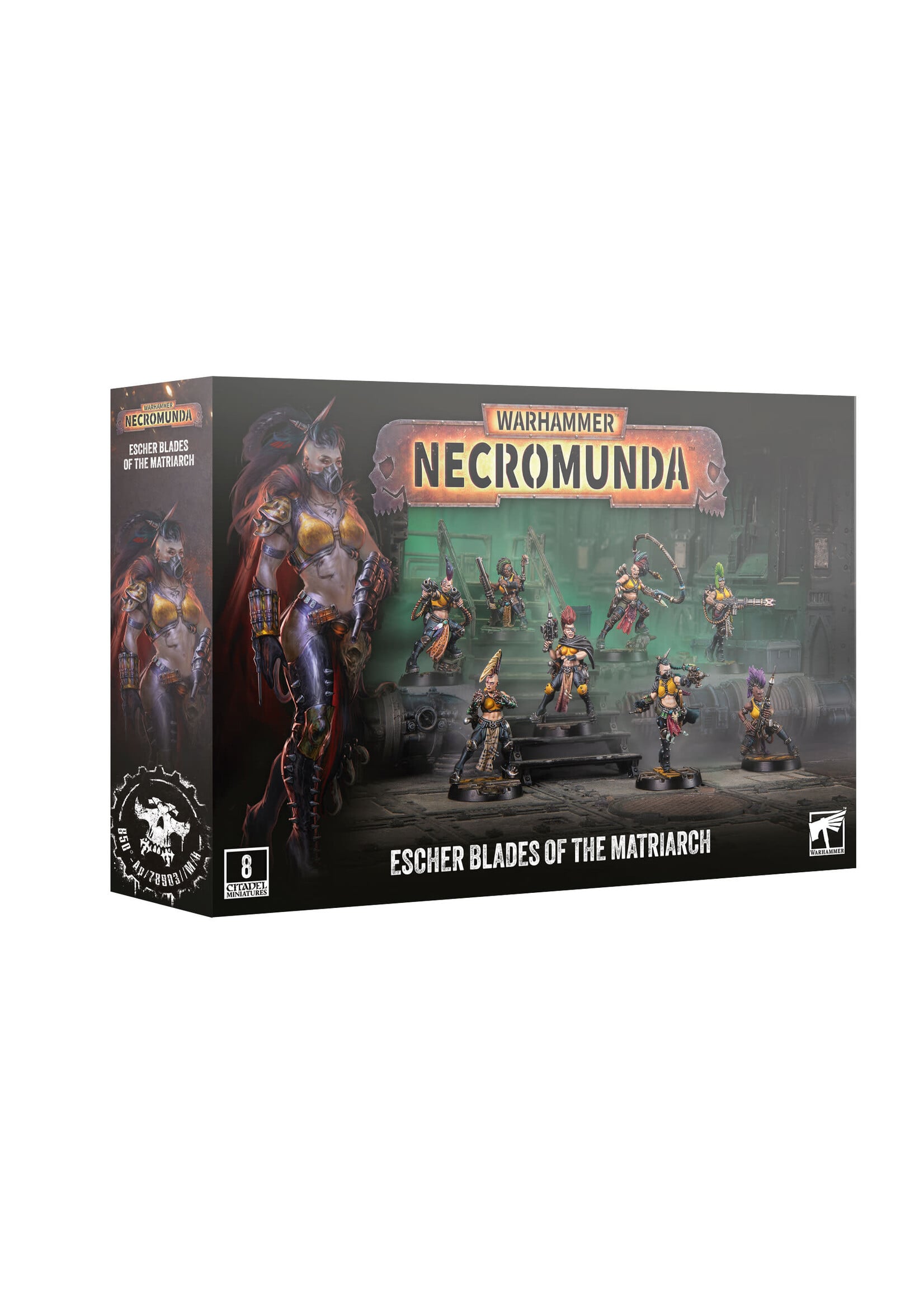 Games Workshop NECROMUNDA: ESCHER BLADES OF THE MATRIARCH
