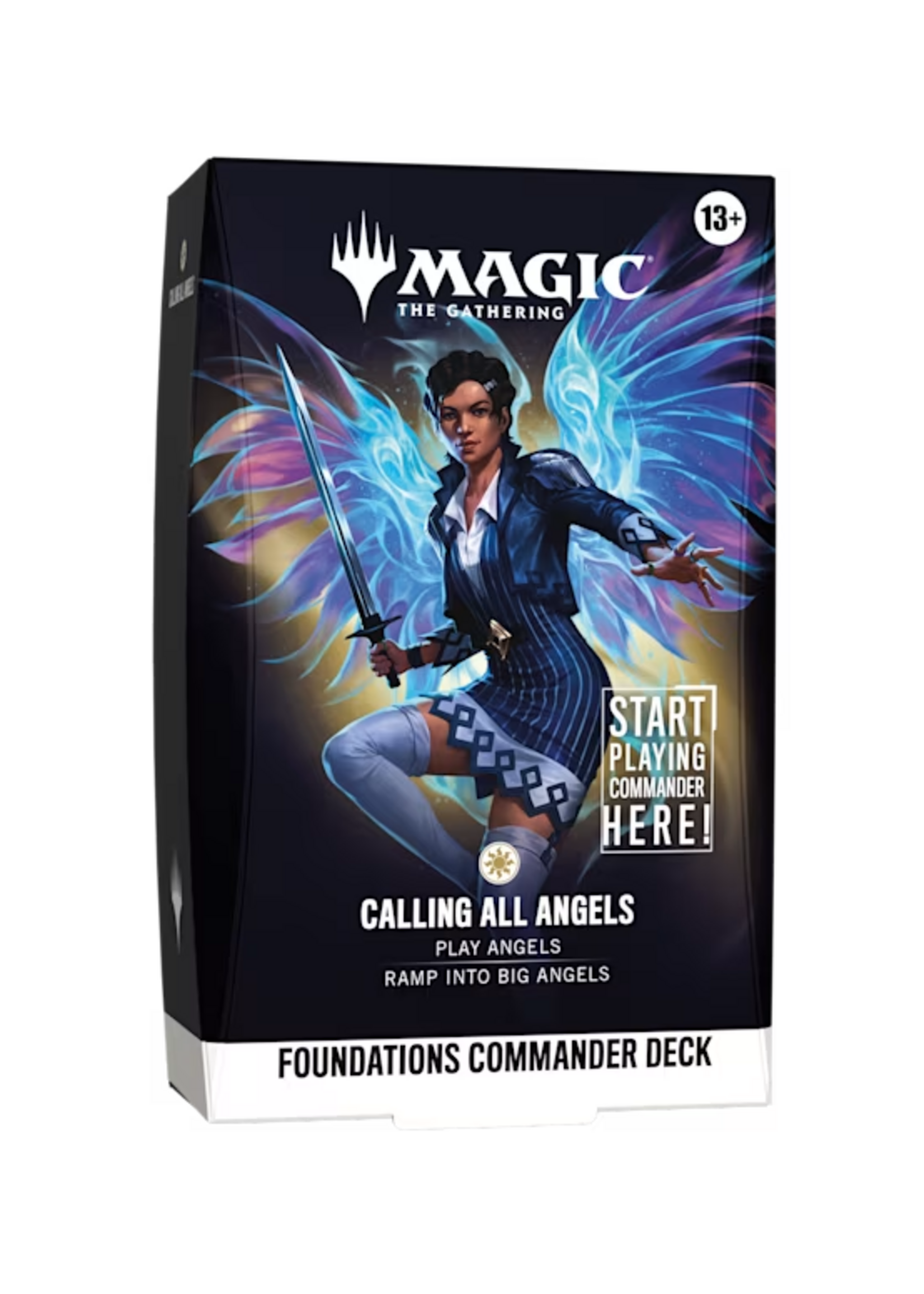 Wizards of the Coast MTG Foundations Commander Deck - Calling All Angels