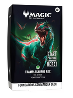 Wizards of the Coast MTG Foundations Commander Deck - Tramplesaurus Rex
