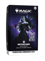Wizards of the Coast MTG Foundations Commander Deck - Wretched Ranks