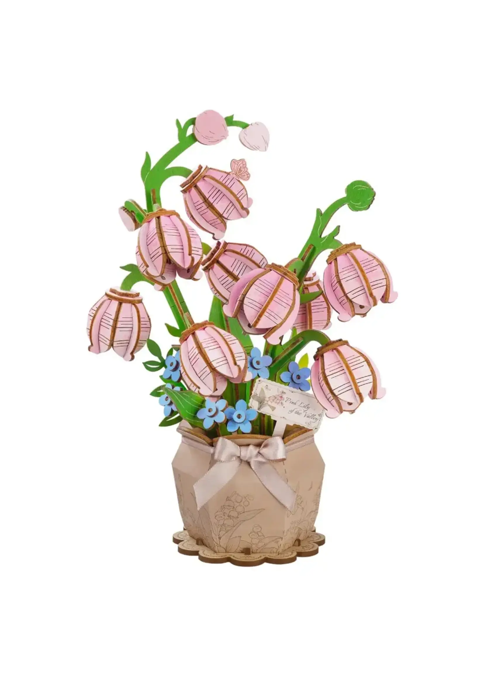 Robotime Pink Lilly of the Valley