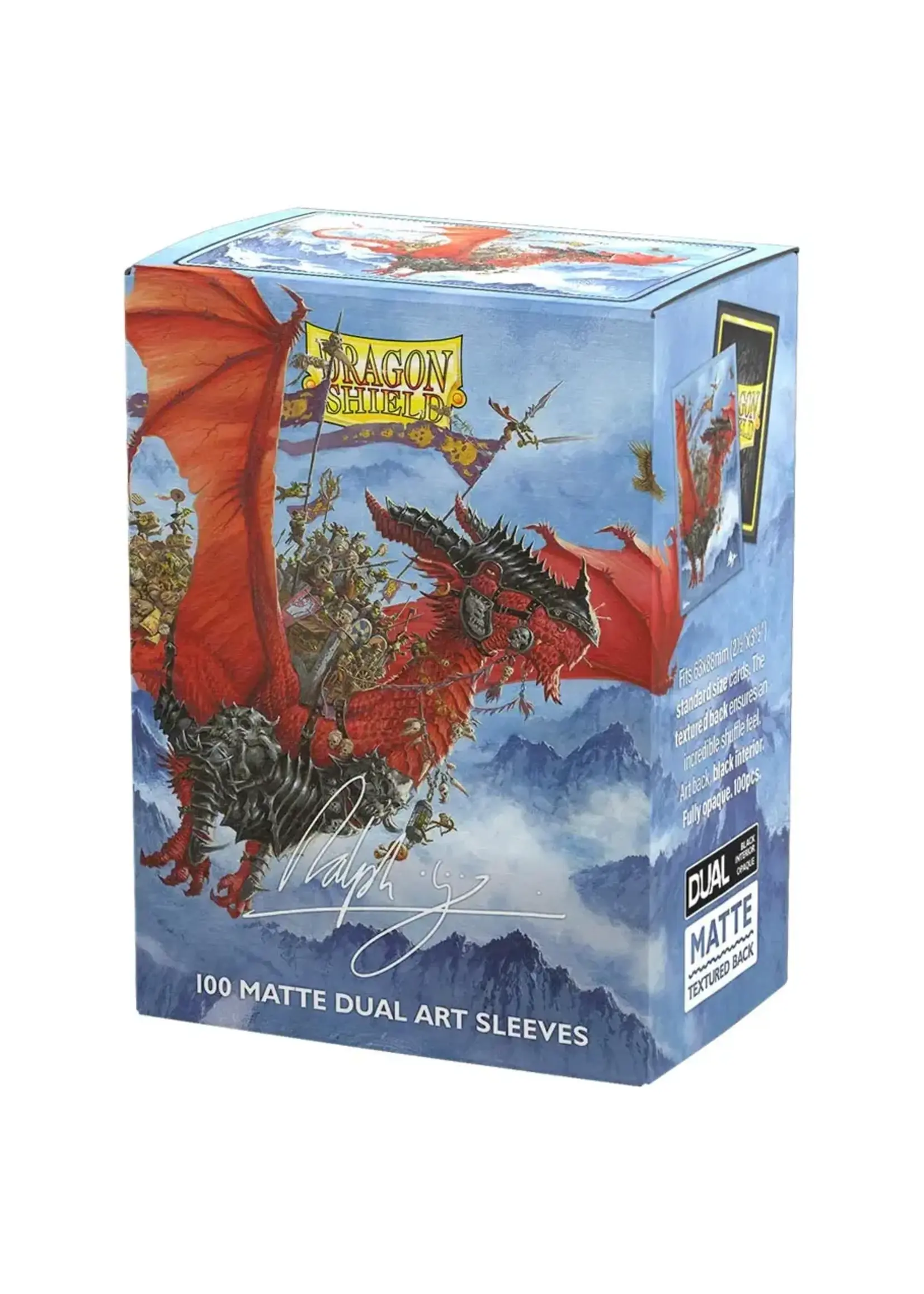 Arcane Tinmen Dragon Shield Art: Dual Matte: The Raid (100)