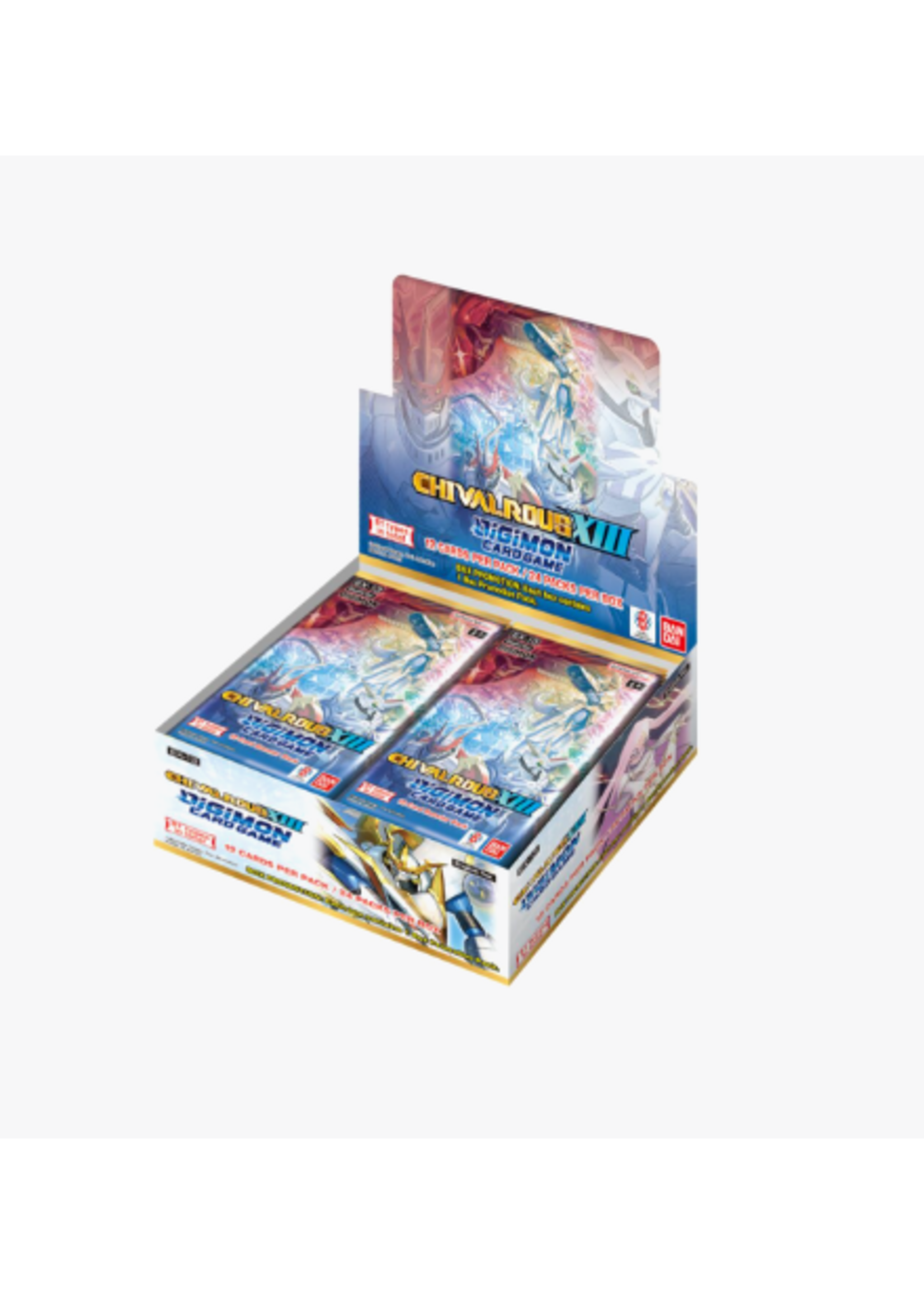 BANDAI Digimon: Chivalrous XIII Booster Box (EX13)