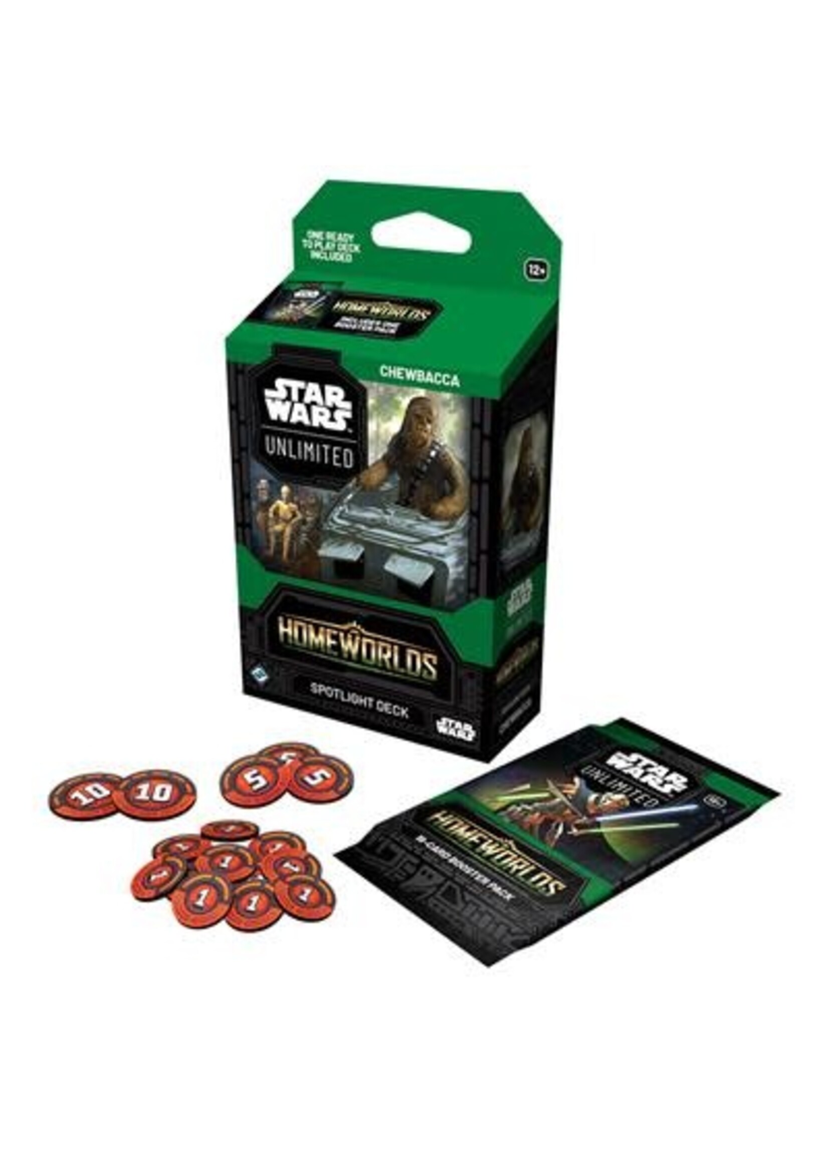 Fantasy Flight Games Star Wars Unlimited: Homeworlds Deck - Chewbacca