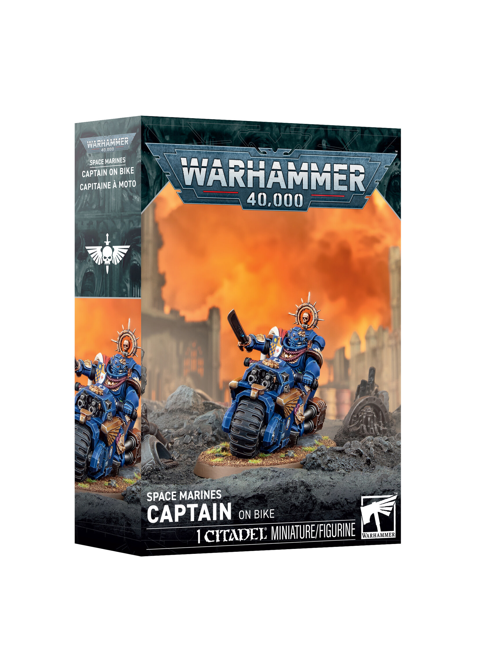 Games Workshop SPACE MARINES: CAPTAIN ON BIKE