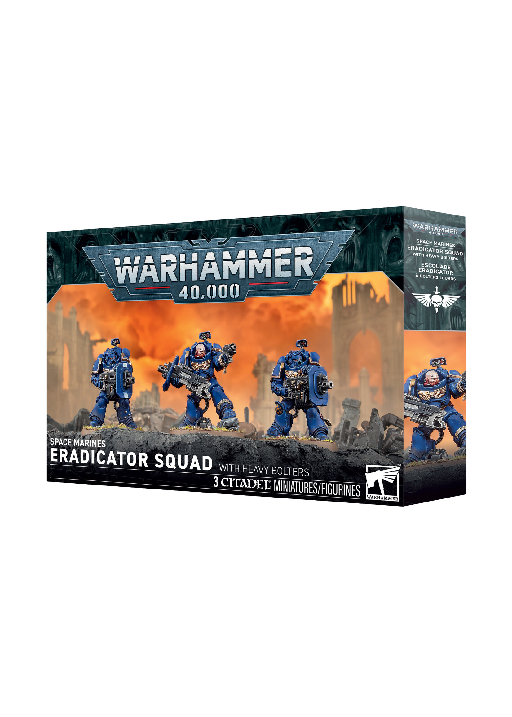 Games Workshop SPACE MARINES: ERADICATOR SQUAD WITH HEAVY BOLTERS
