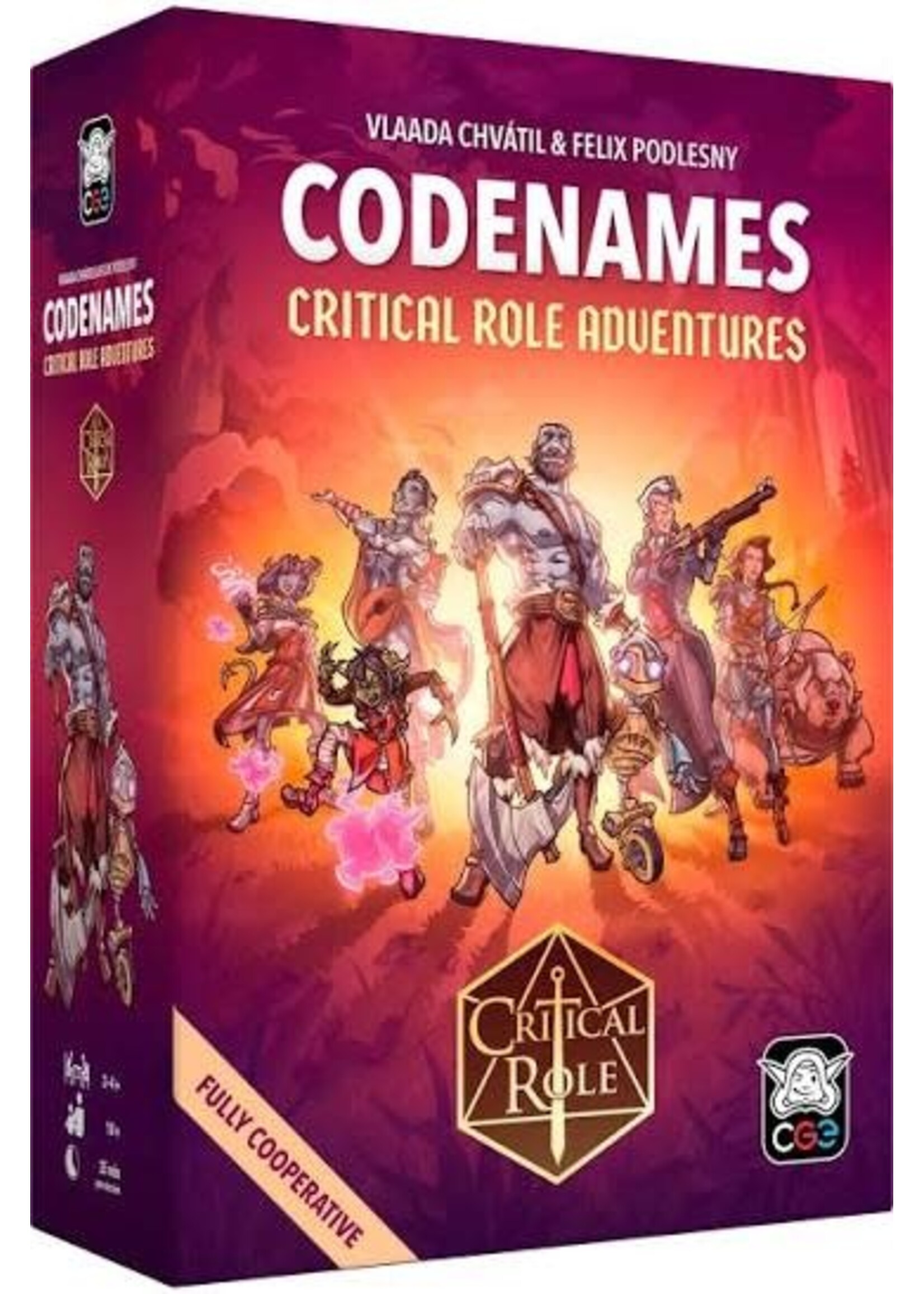 Rental RENTAL - Codenames: Critical Role Adventures 2lb 1oz
