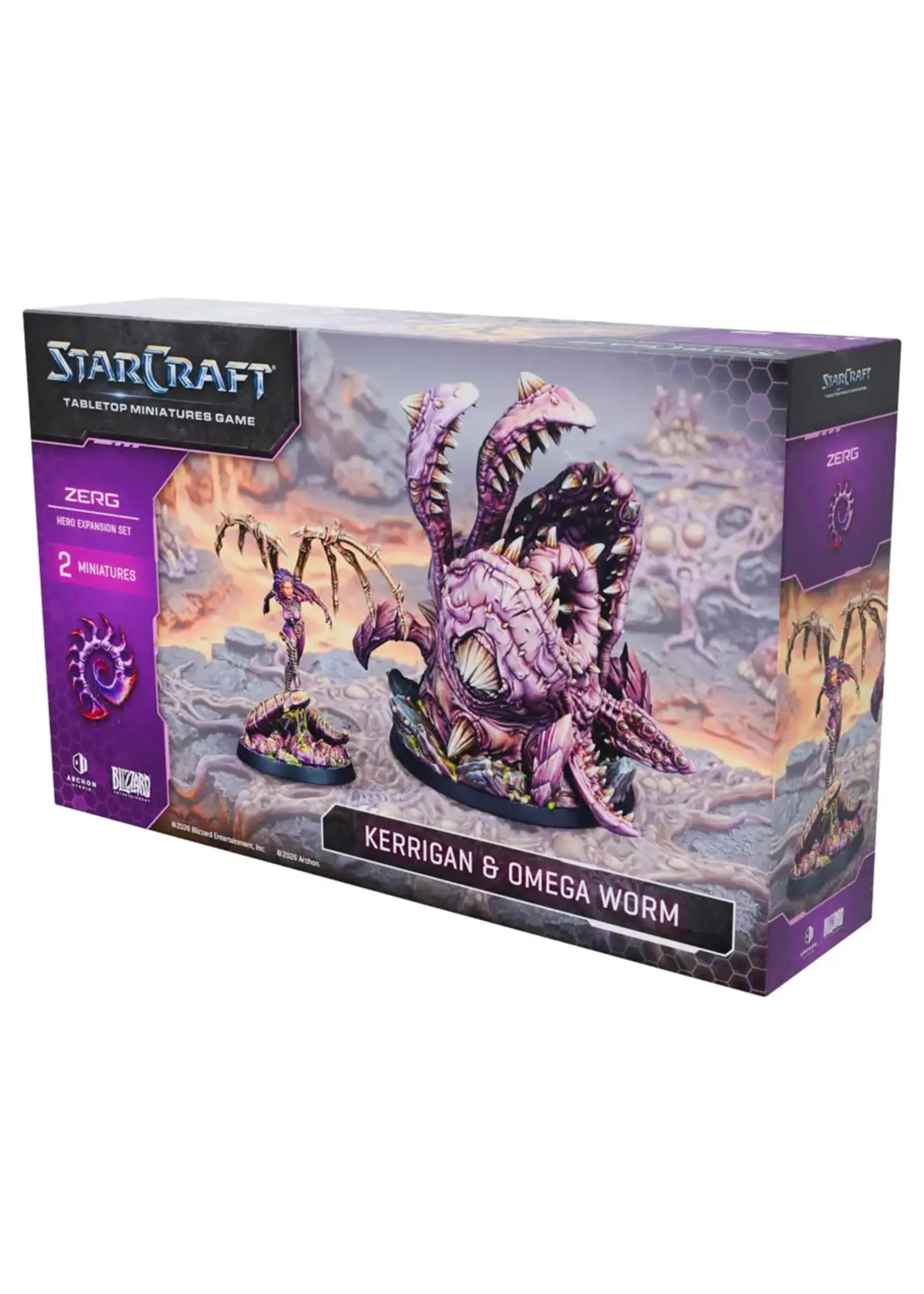 Archon Studio StarCraft: Tabletop Miniatures Game: Zerg: Kerrigan Hero Expansion Set