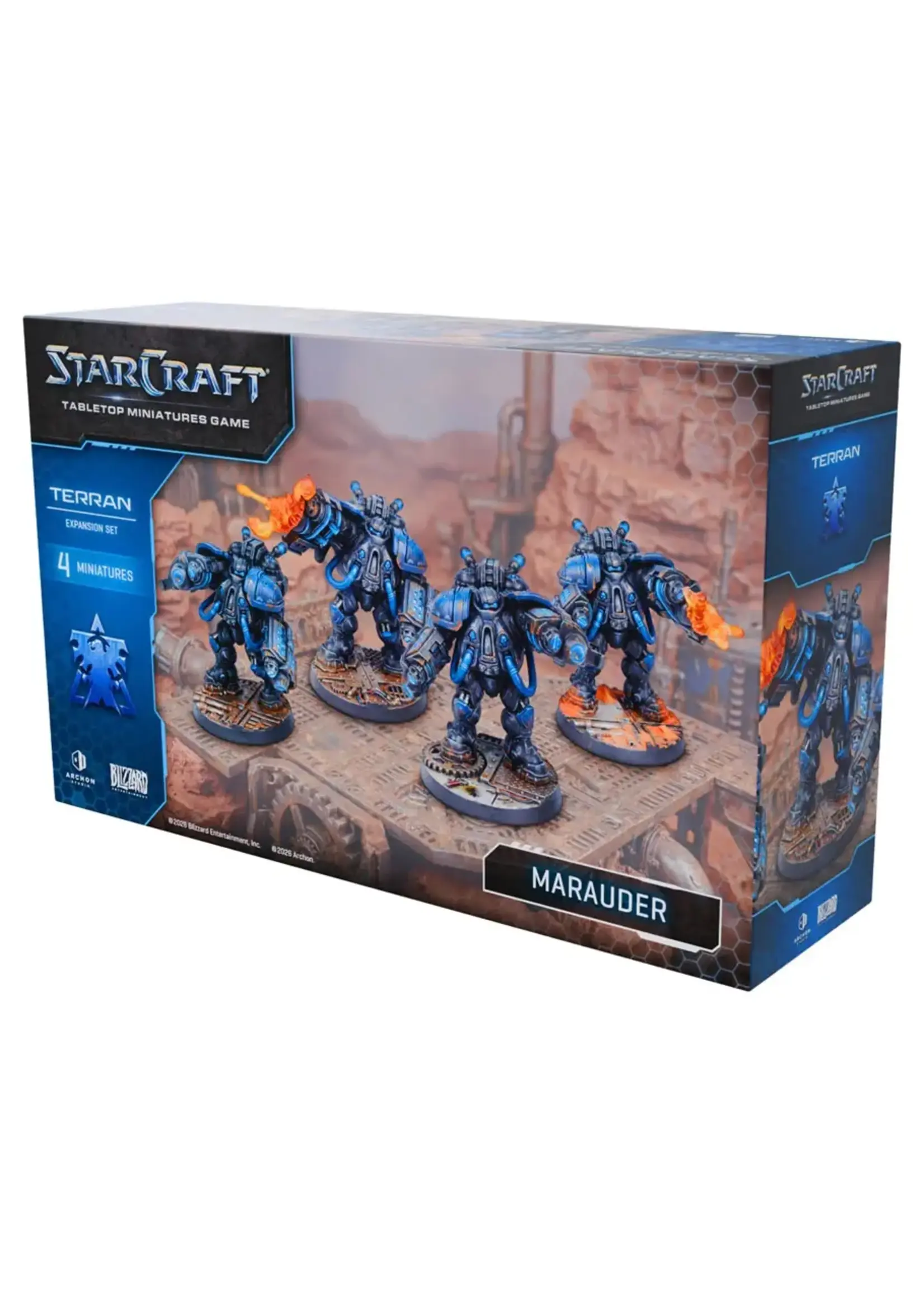Archon Studio StarCraft: Tabletop Miniatures Game: Terran: Marauder Expansion Set