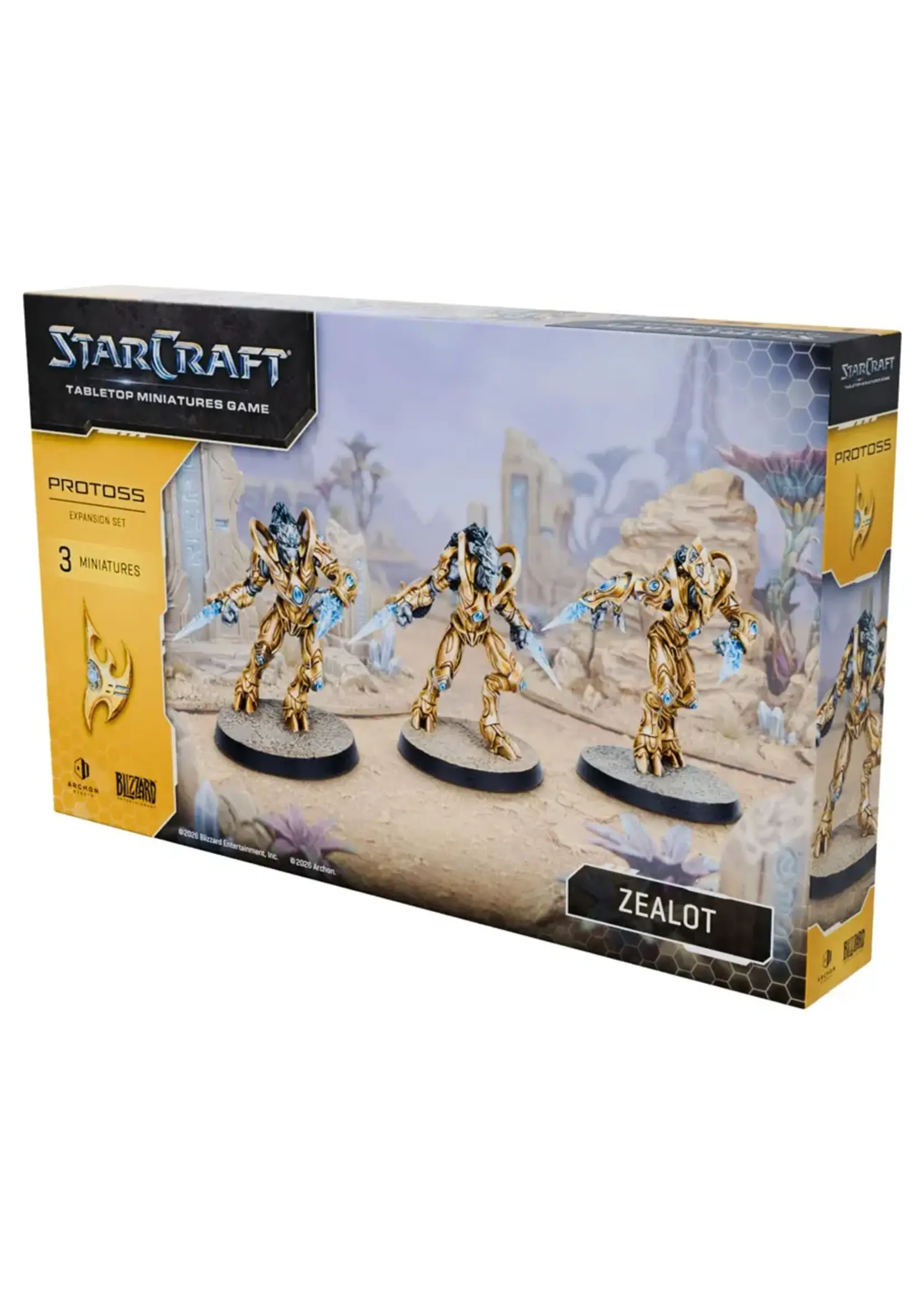 Archon Studio StarCraft: Tabletop Miniatures Game: Protoss: Zealot Expansion Set