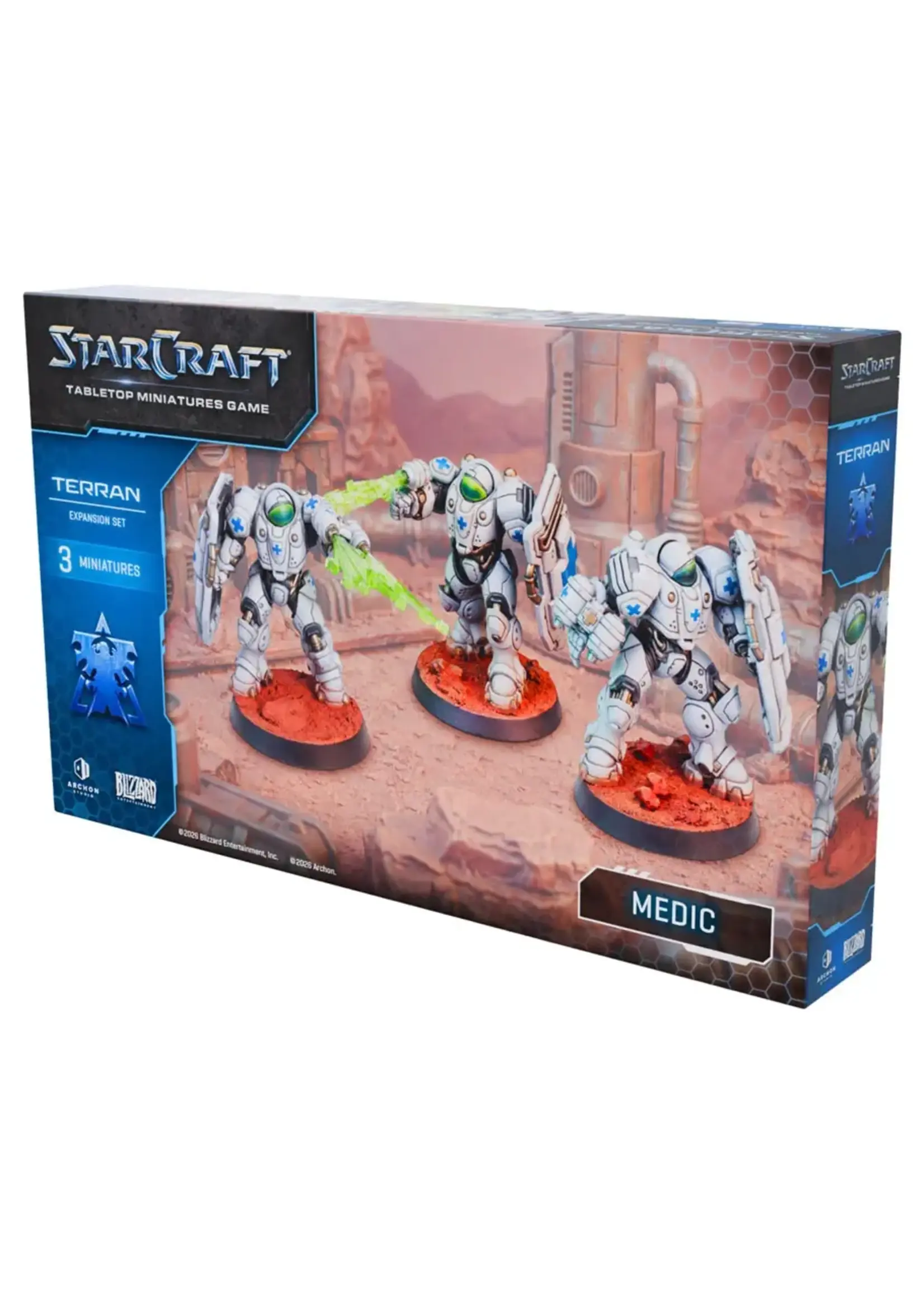 Archon Studio StarCraft: Tabletop Miniatures Game: Terran: Medic Expansion Set