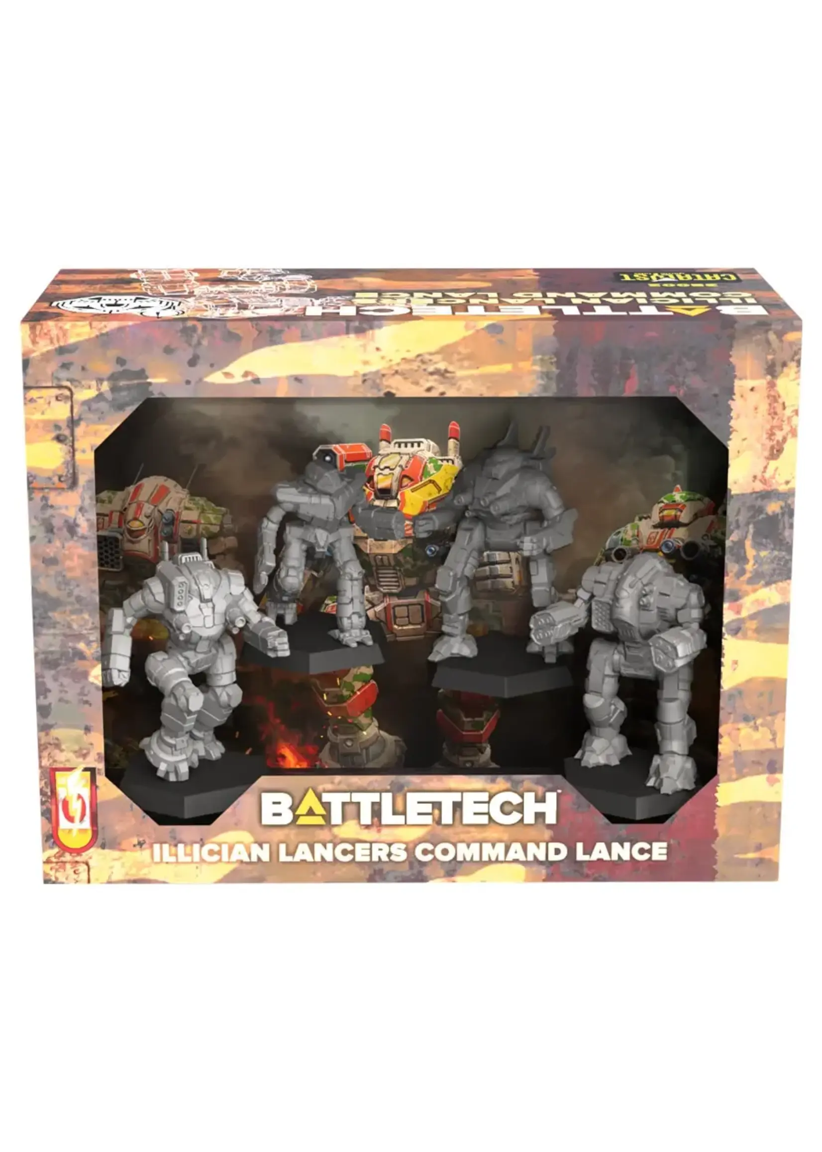 CATALYST GAME LABS BattleTech: Lance Force Pack: Illician Lancers Command