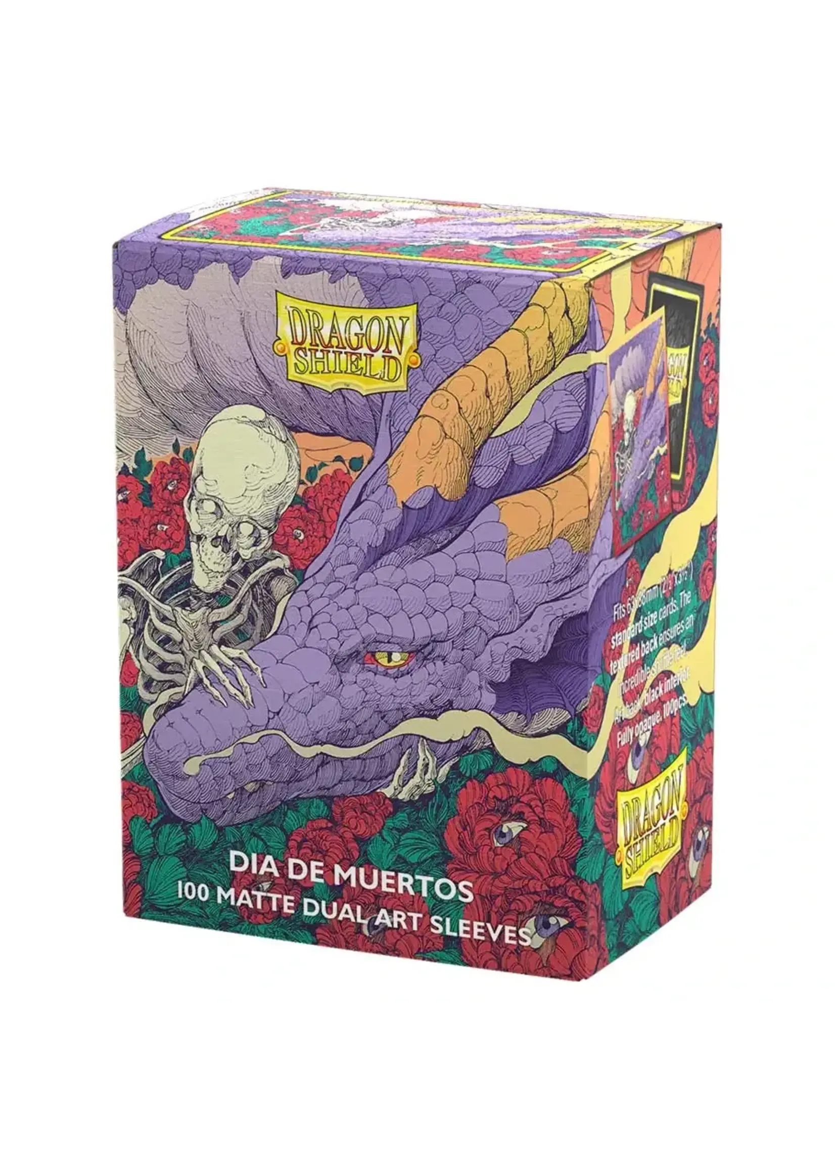Arcane Tinmen Dragon Shield Art: Dual Matte: Dia De Muertos (100)