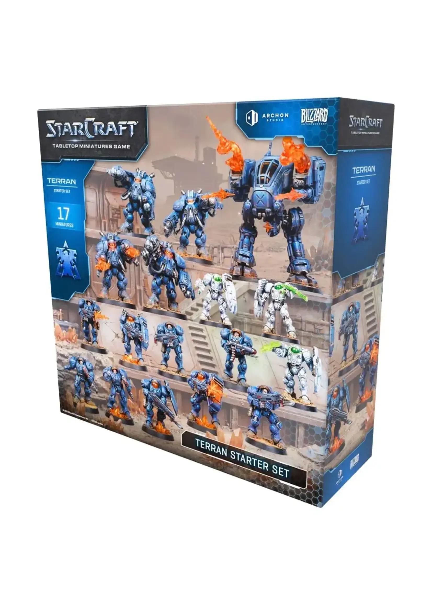 Archon Studio StarCraft: Tabletop Miniatures Game: Terran: Starter Set