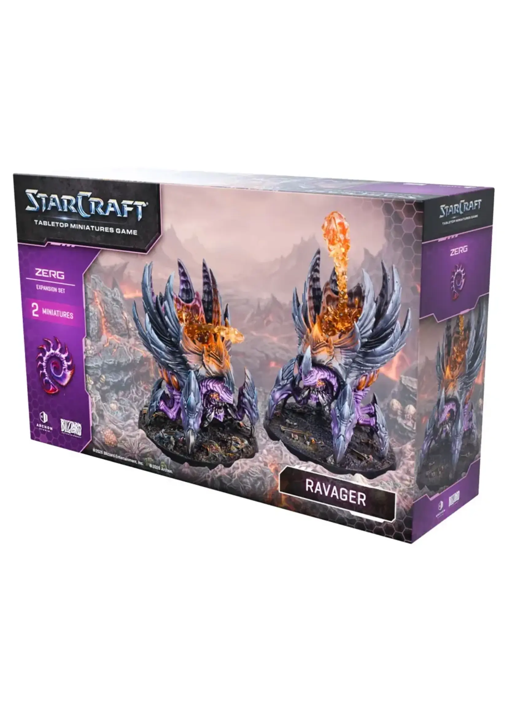 Archon Studio StarCraft: Tabletop Miniatures Game: Zerg: Ravager Expansion Set