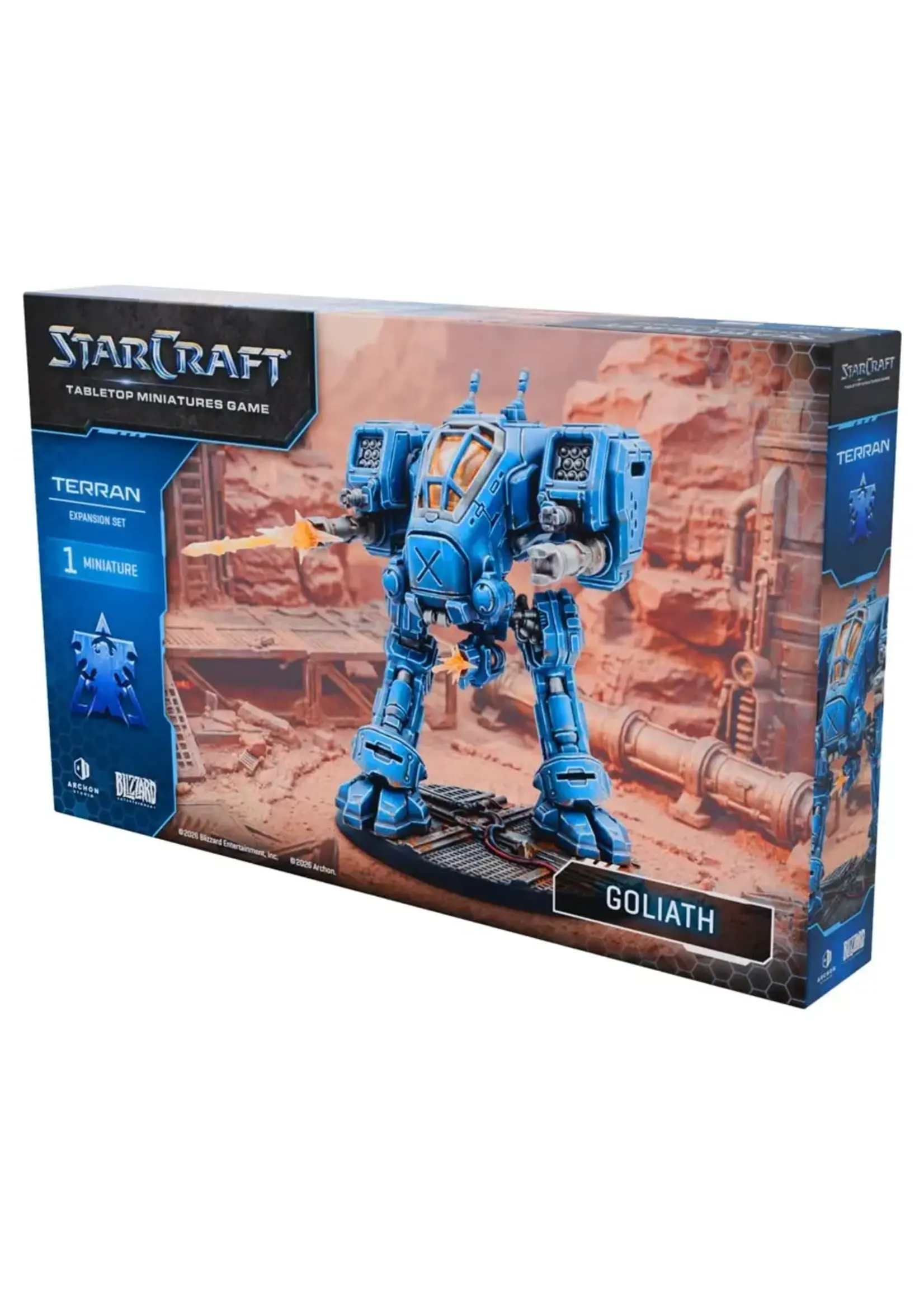 Archon Studio StarCraft: Tabletop Miniatures Game: Terran: Goliath Expansion Set