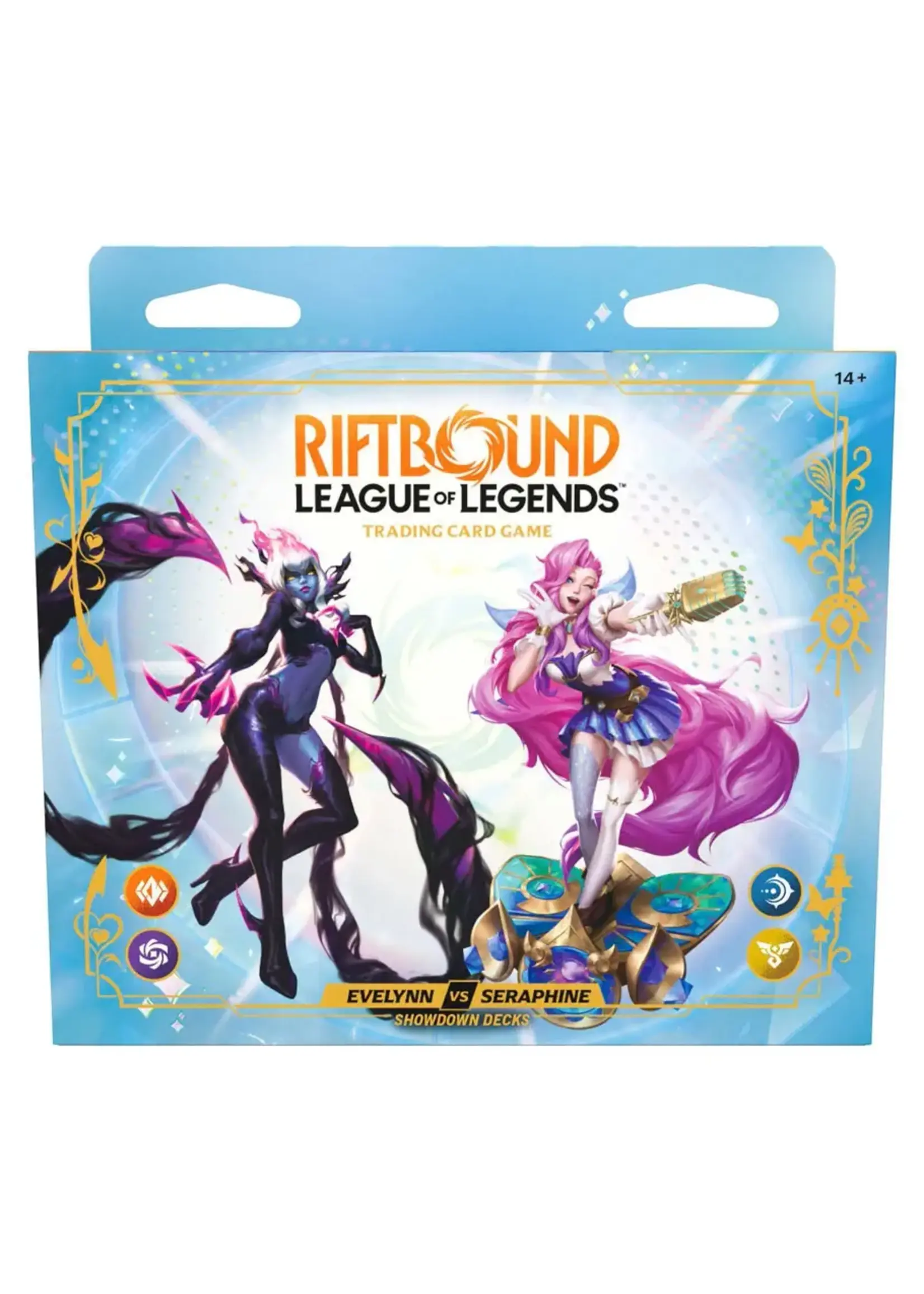 UVS Games Riftbound: League of Legends TCG - Set Five: Radiance Showdown Decks: Evelynn v. Seraphine