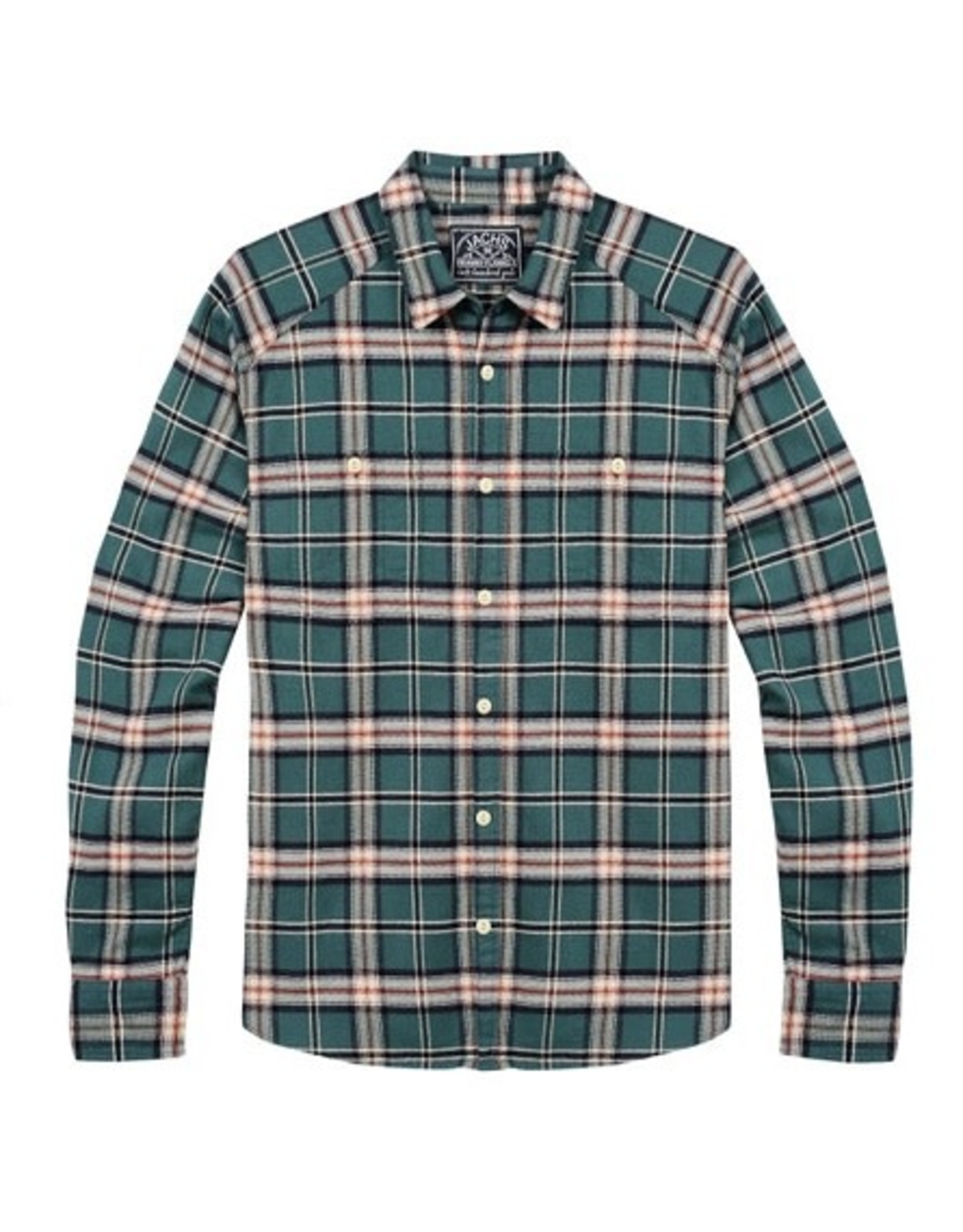 Jach's NY Men's Plaid Shirt - Long Sleeve Flannel