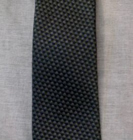 Silk Tie - Blue and Green Check
